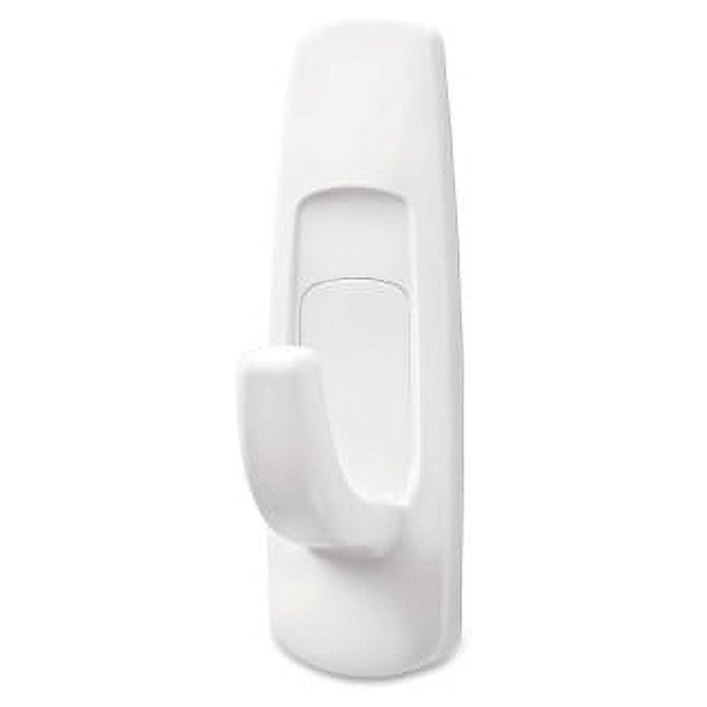 Command Medium Utility Hooks for Home and Office Organization (White, 6 Pack) 99c0g