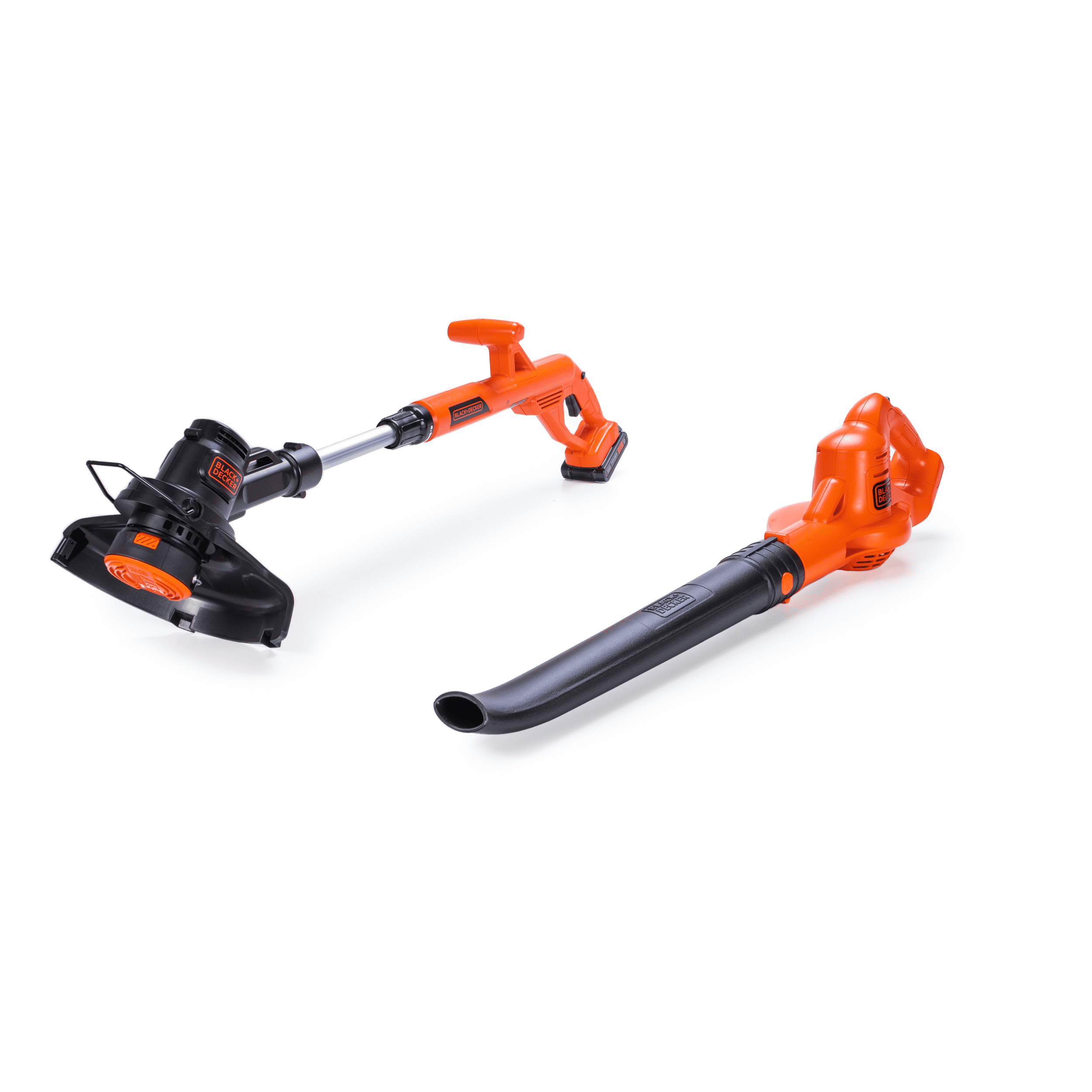 BLACK+DECKER Cordless String Trimmer and Leaf Blower Combo Kit (Black, 20V System) zlbnc