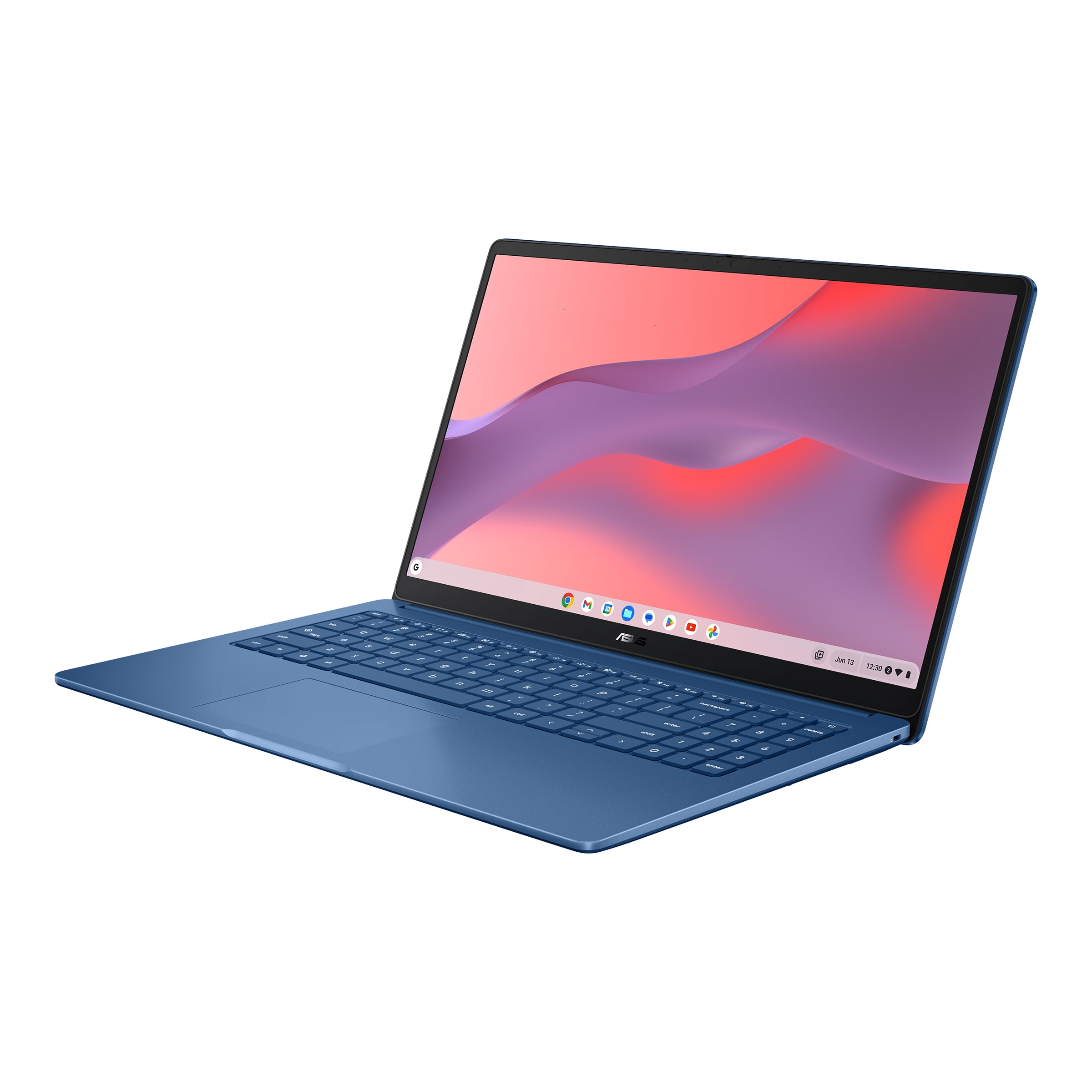 ASUS Chromebook CX15 Laptop, 15.6 in FHD Display, Intel Processor N50, 128GB Storage, 4GB RAM, ChromeOS (Forging Blue) psedx