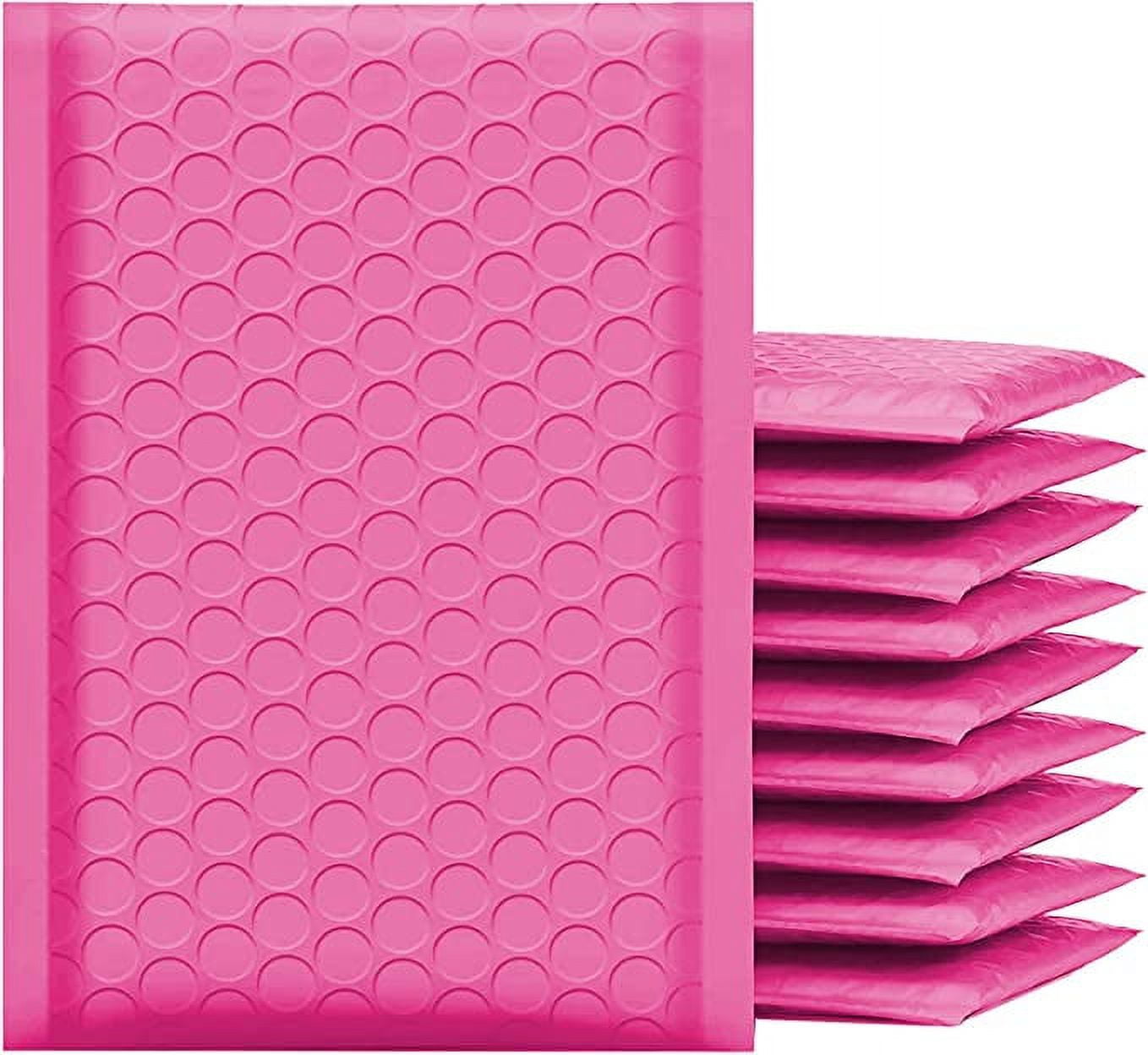 Yens Poly Bubble Mailer Padded Shipping Envelopes (Hot Pink, 10.5 x 15 in, 200 Pack) 4gx8r
