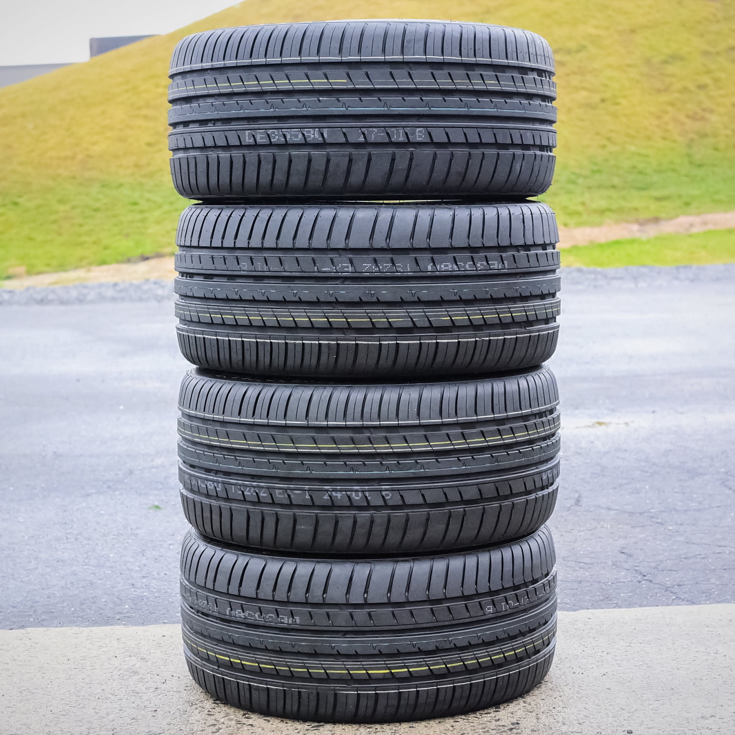 Cosmo MuchoMacho High Performance All-Season Tires (255/35R18, 94Y XL, Set of 2) dl8cg