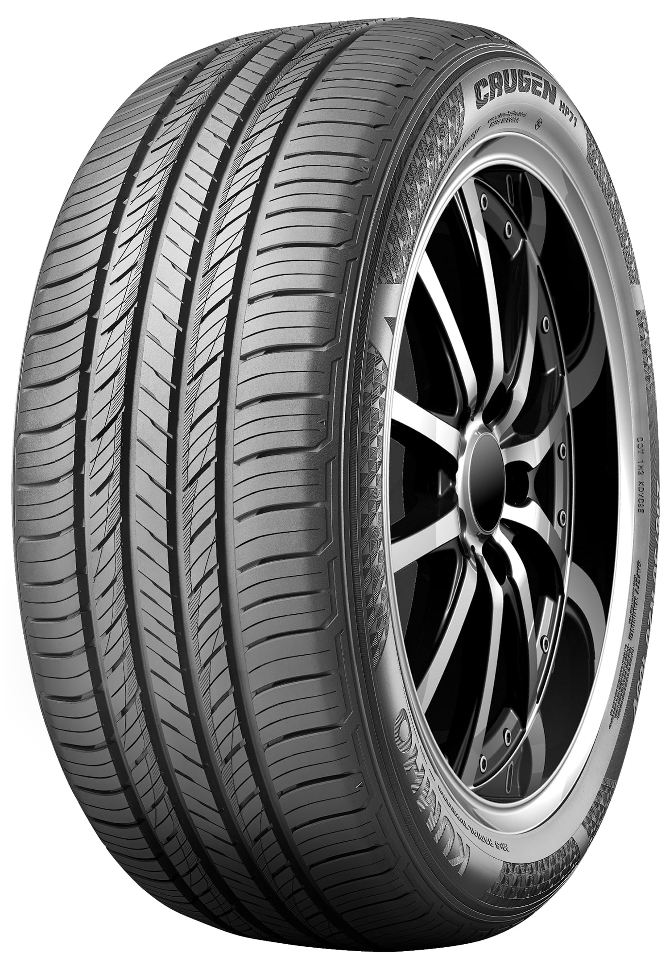 Kumho Crugen HP71 All-Season Tires (255/50R20, 105T, Set of 2) 6x4n0