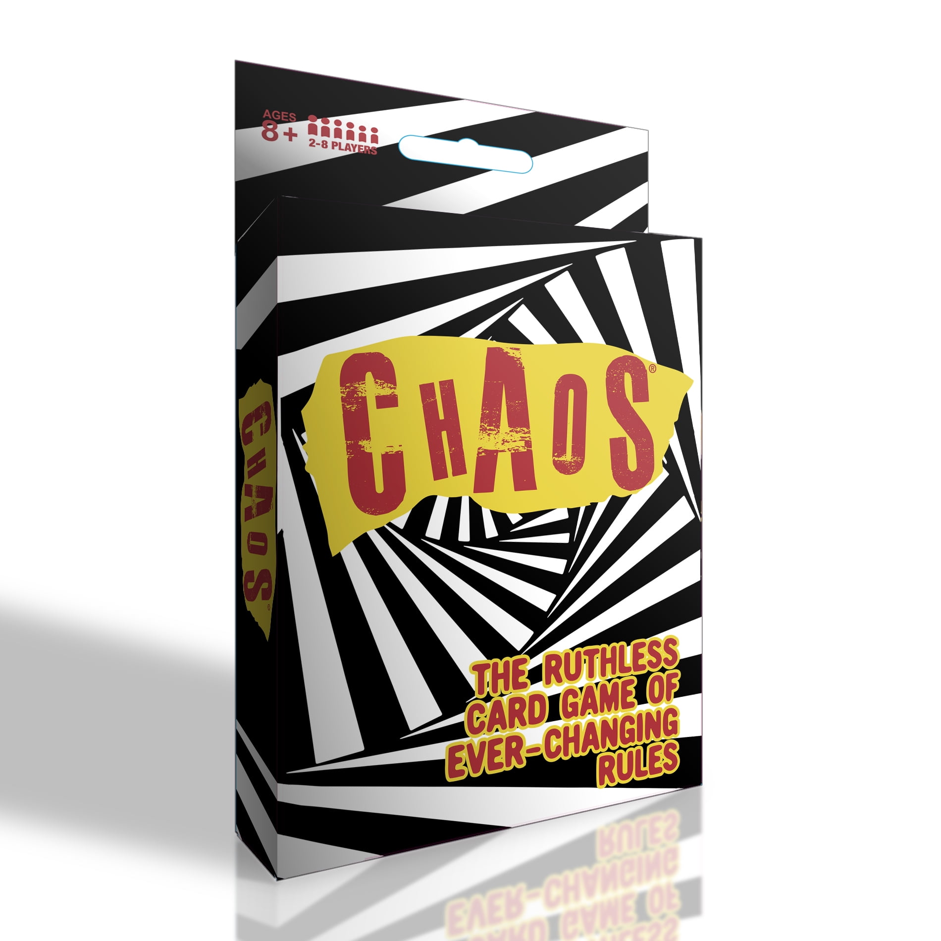 TDC Games Chaos Card Game Strategy Party Game (2-6 Players, 5.5 x 3.5 x 1 in) s2hcb