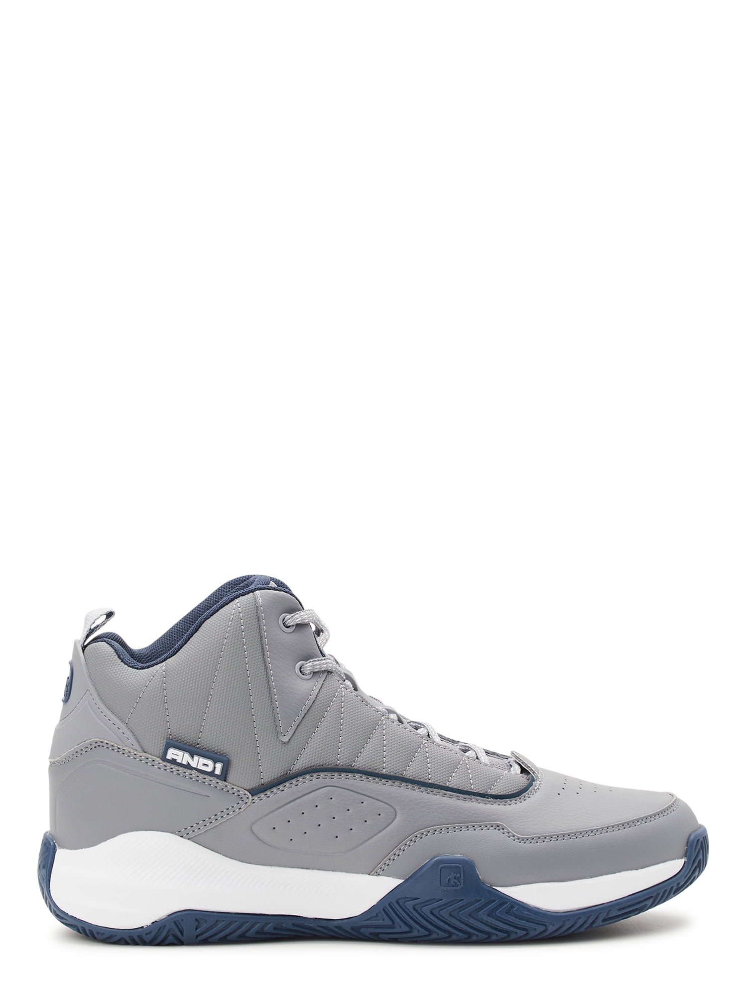 AND1 Men’s Streetball Basketball Shoes High-Top (Grey, 10 US) l4lm7
