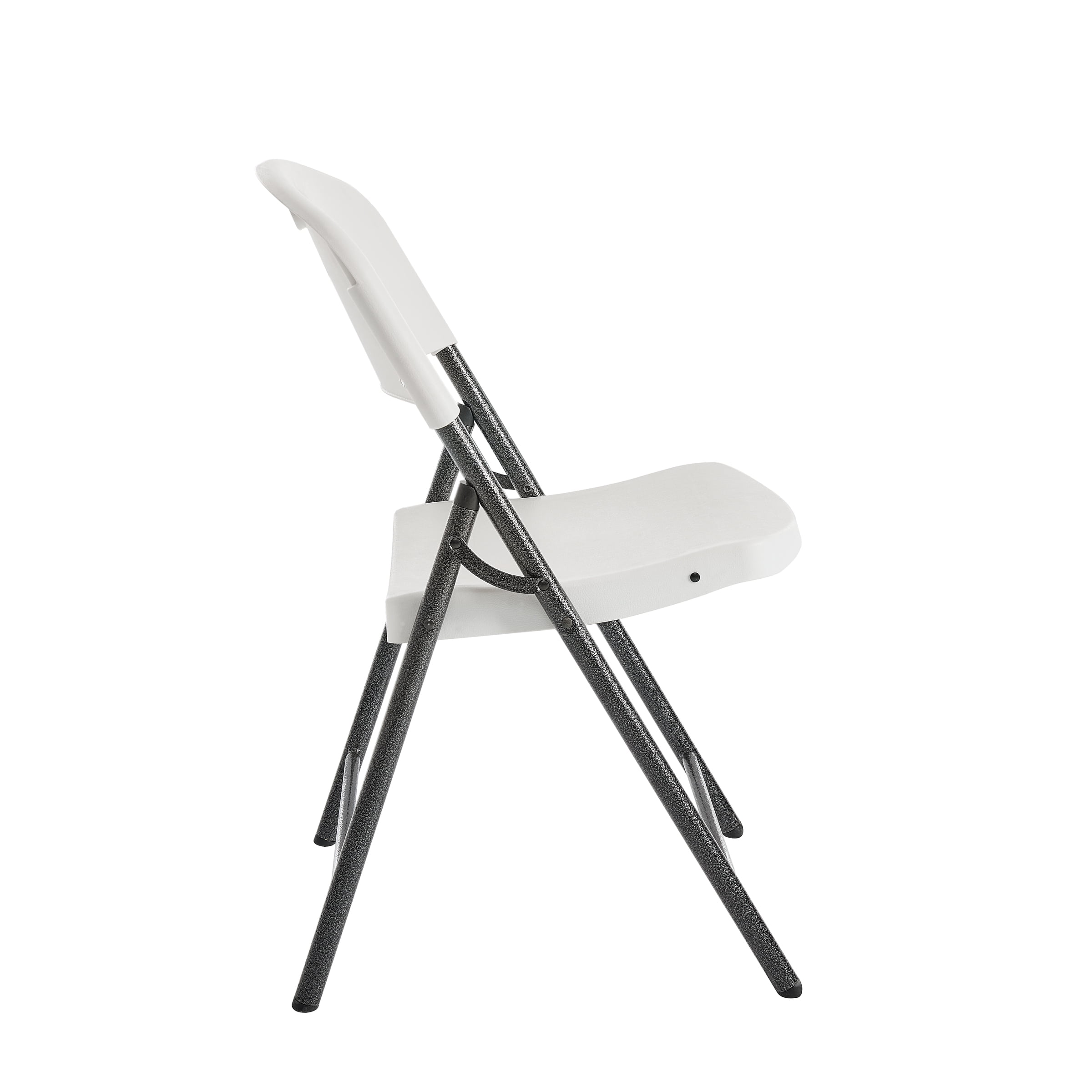 Mainstays Premium Heavy Duty Resin Folding Chair (White, 6-Pack) ohqr8