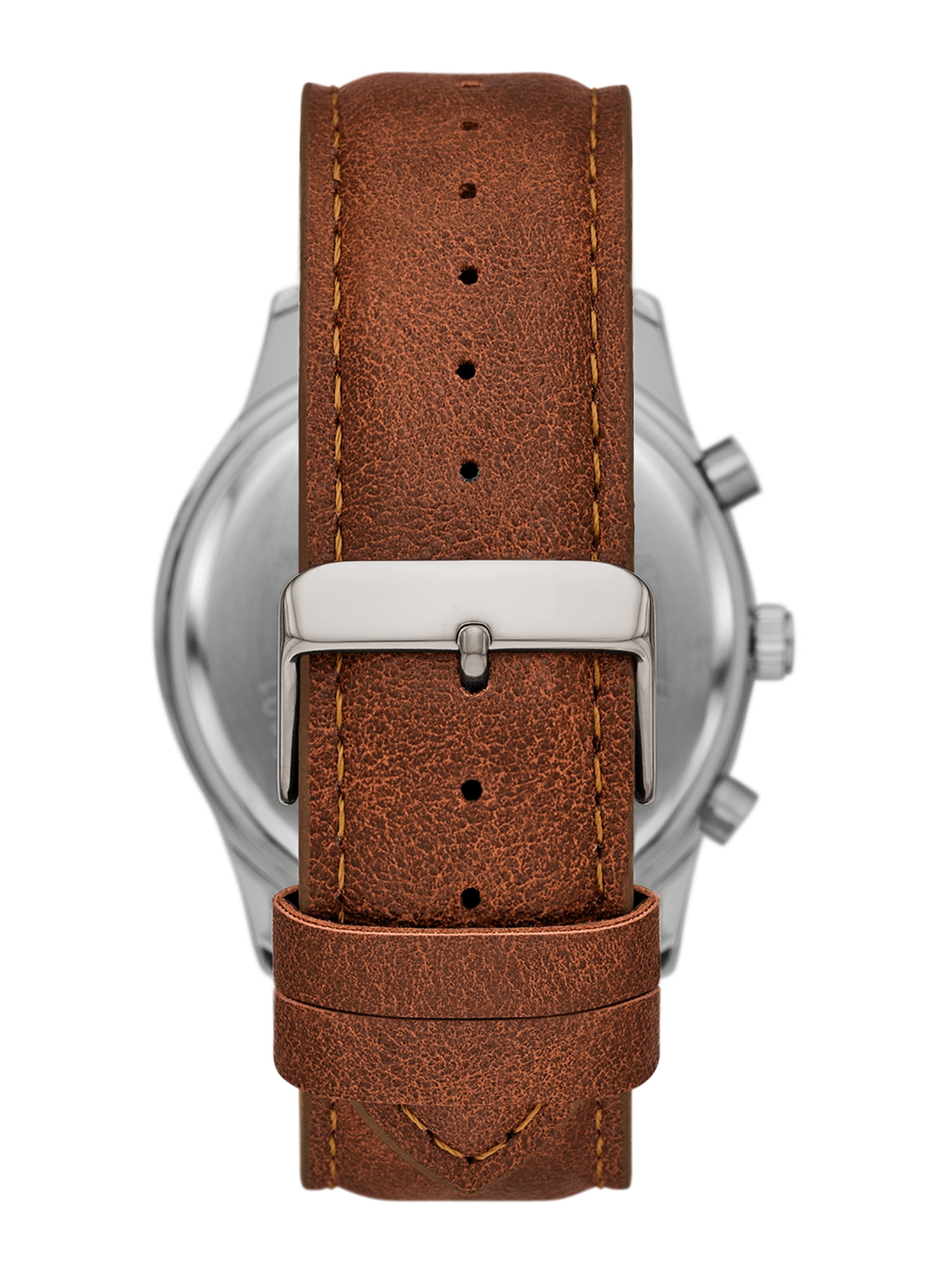 Folio Men's Analog Wristwatch and Bracelet Gift Set (Brown, 44mm) bj43j