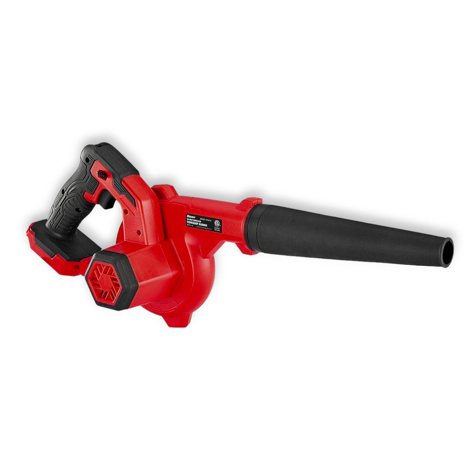 Bauer Cordless Leaf Blower 20V High-Performance Compact Handheld Sweeper for Workshop and Garden (Tool Only, 2.48 lb) fql1h
