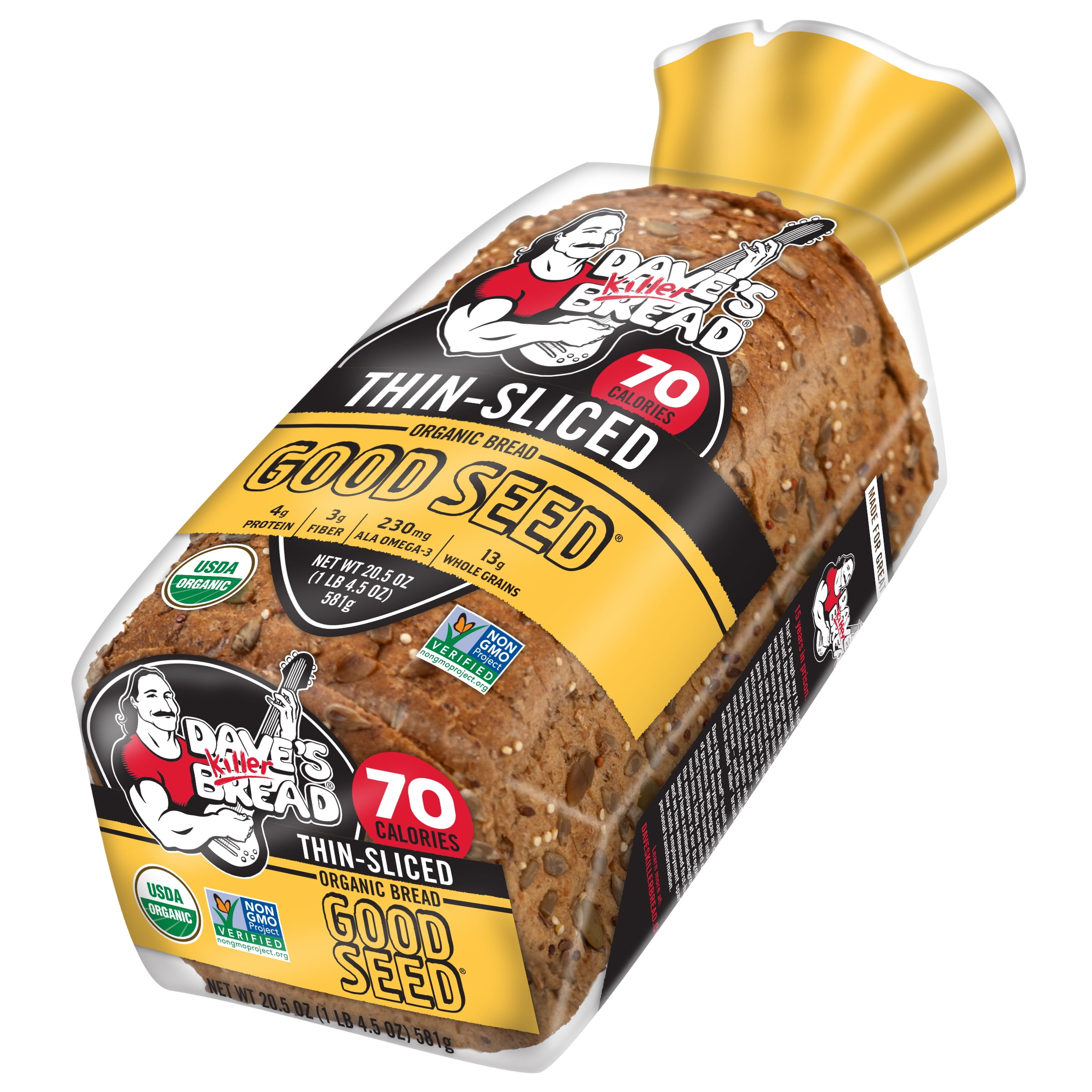 Dave's Killer Bread Thin-Sliced Good Seed Organic Bread (20.5 oz) 8cwpl