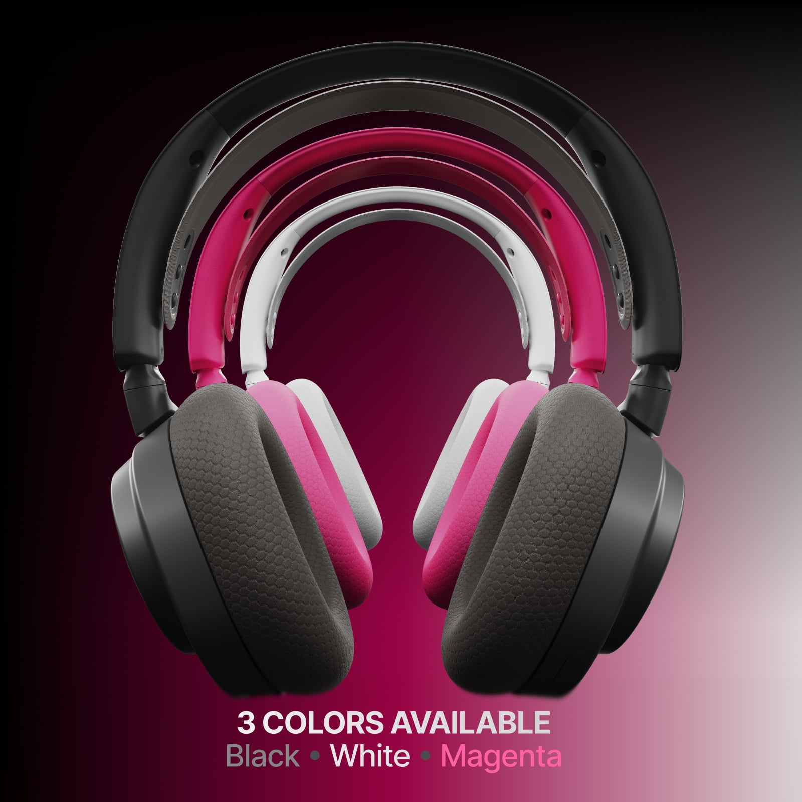 SteelSeries Arctis Nova 7X Wireless Gaming Headset (White, Multi-Platform) tadyi