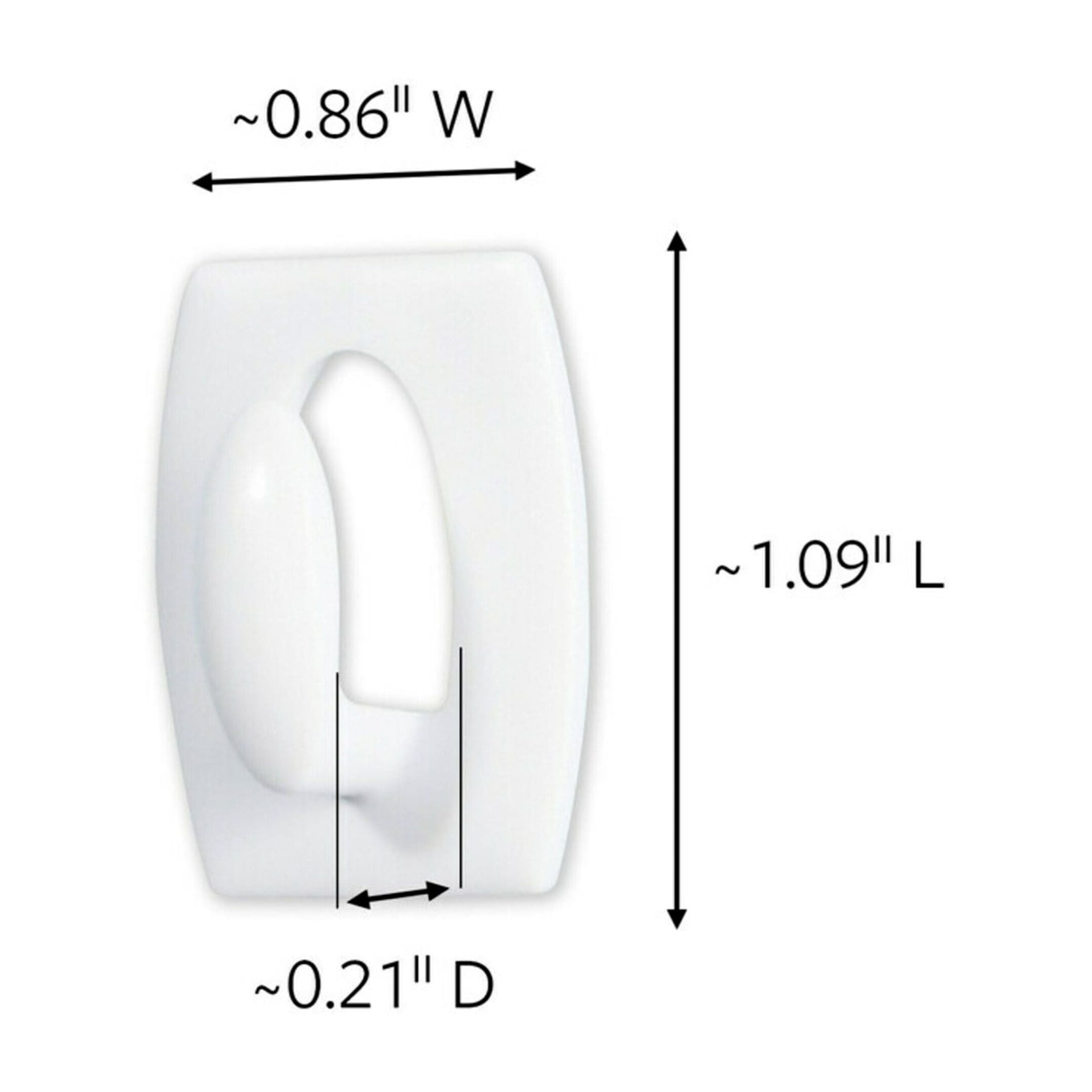 Command Mini Wall Hooks, Damage-Free Adhesive Hanging for Home and Dorm Decor (White, 24 Hooks) uibf3
