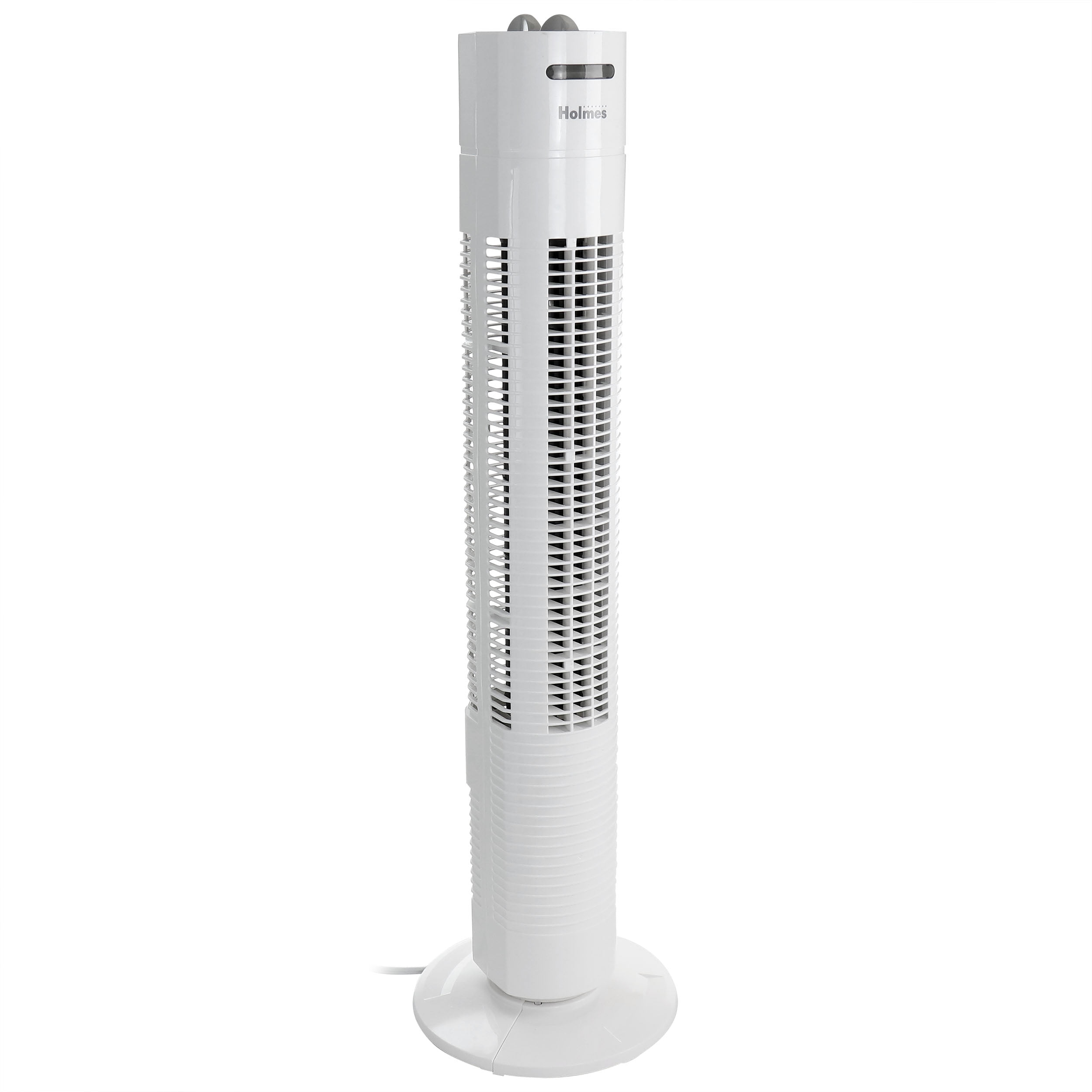 Holmes 31-Inch Oscillating Tower Fan, 3-Speed Electric Cooling Fan for Home and Office (White, 31 in) 4zq9g