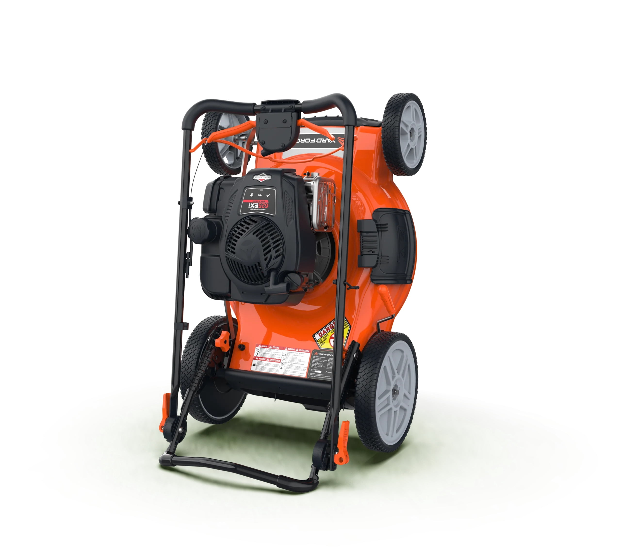 Yard Force 21 in 150cc Gas Powered Self-Propelled RWD Lawn Mower (Orange, 21 in) q2pes