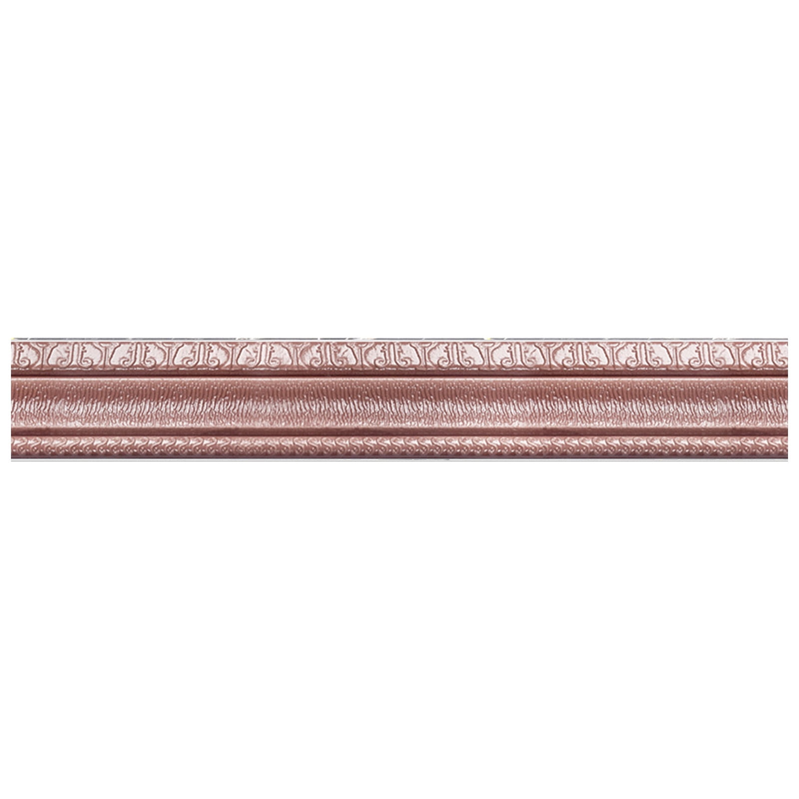 Holloyiver Self Adhesive Flexible Foam Molding Trim, 3D Decorative Wall Border for Home DIY (White, 90 in x 3 in) uq01k