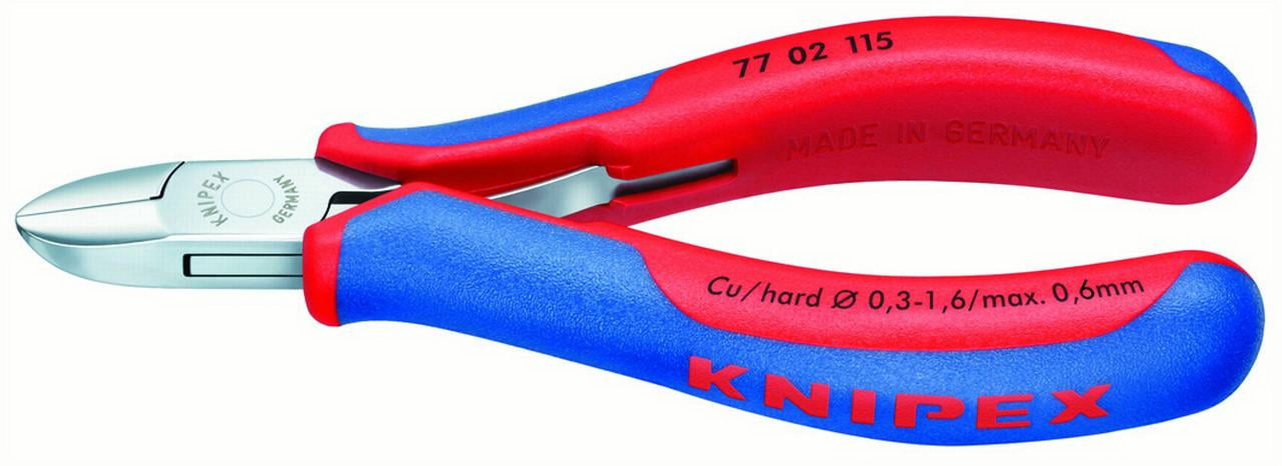 KNIPEX Tools 7-Piece Electronic Pliers Set with Precision Tweezers and Storage Case (Comfort Grip, 7-Piece) qkpr2