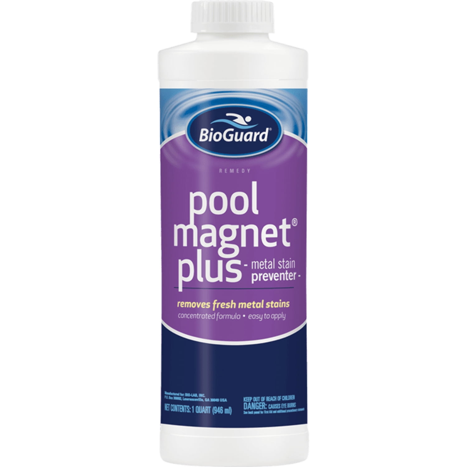 BioGuard Pool Magnet Plus Metal Stain Remover and Preventer (32 fl oz) z4elk