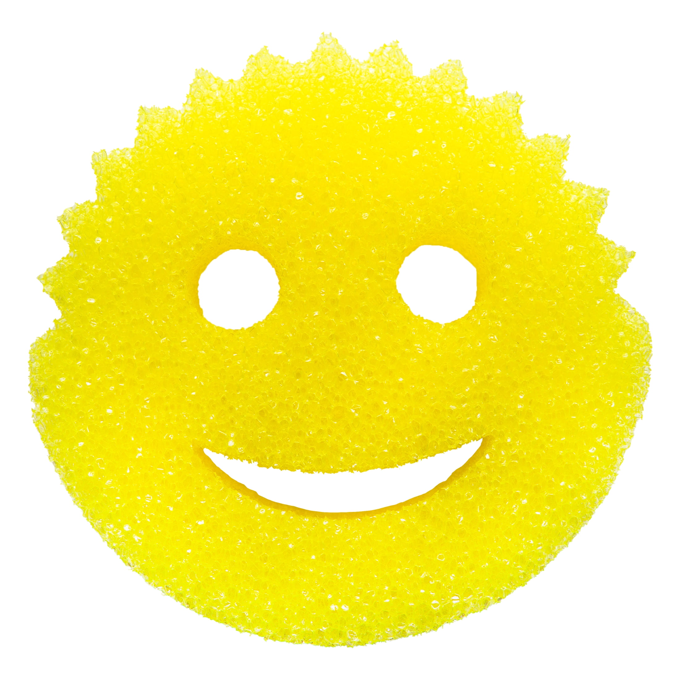 Scrub Daddy Original Scratch-Free Cleaning Sponge, Heavy-Duty Kitchen & Bath Scrubber (Yellow, 1 Count) vpfd7