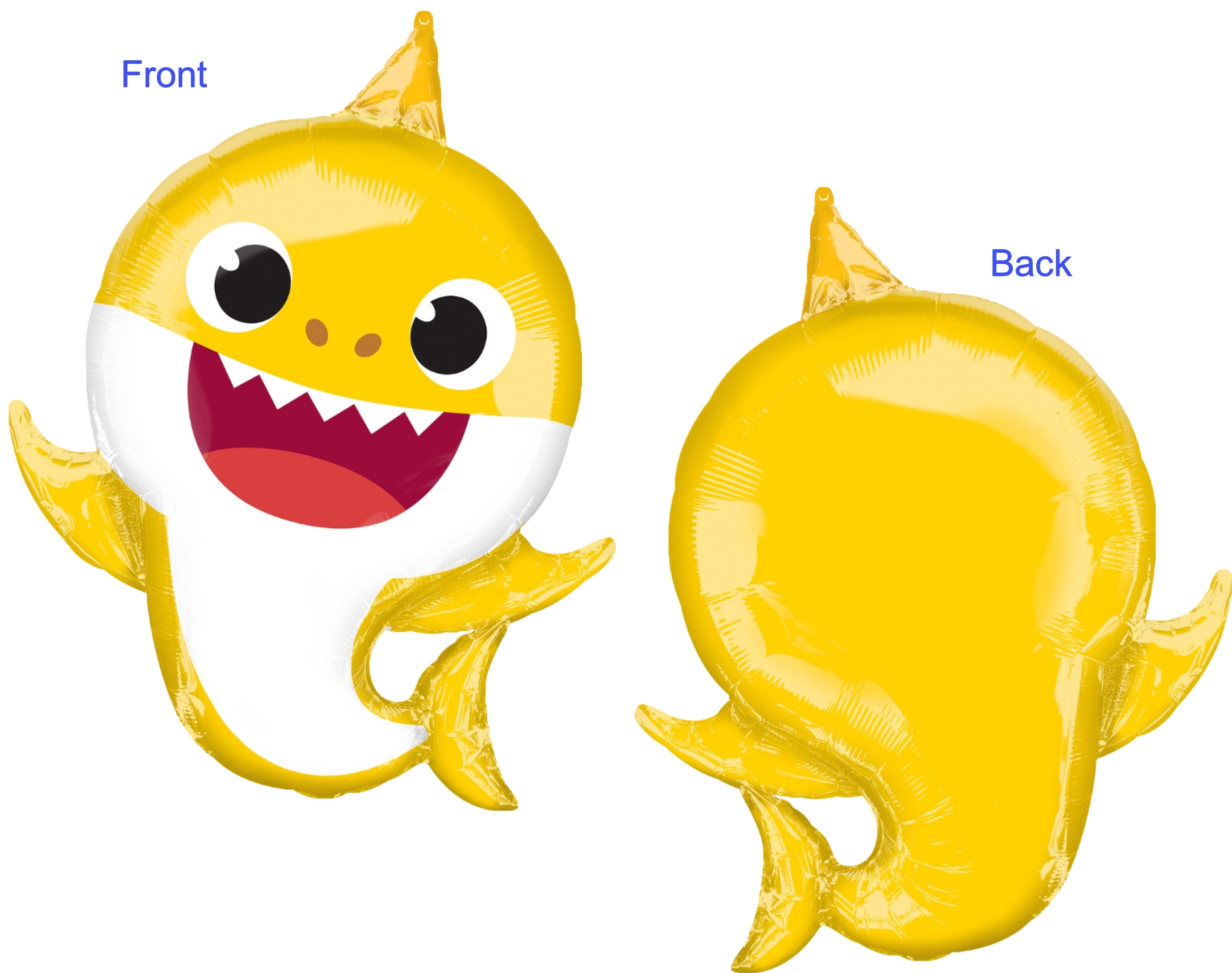 Anagram Baby Shark Girl 3rd Birthday Party Balloon Bouquet Decoration Set (12 Piece) fa0od