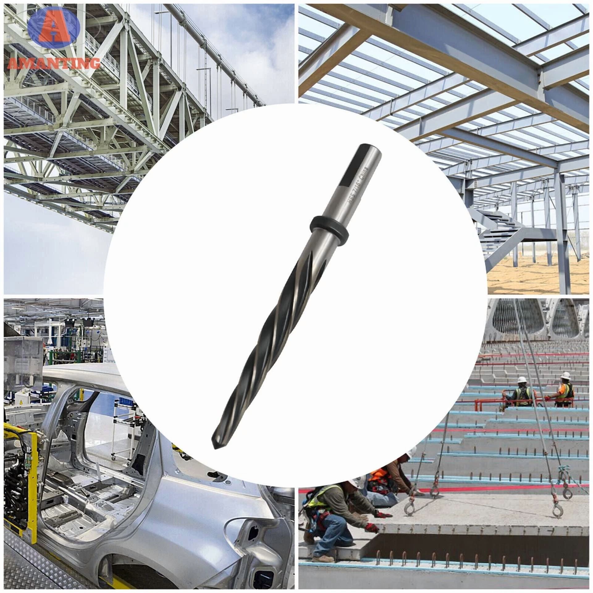 Knack Tapered Bridge Construction Reamer, High-Speed Steel, 7/16 in Diameter with 1/2 in Shank 1d13u