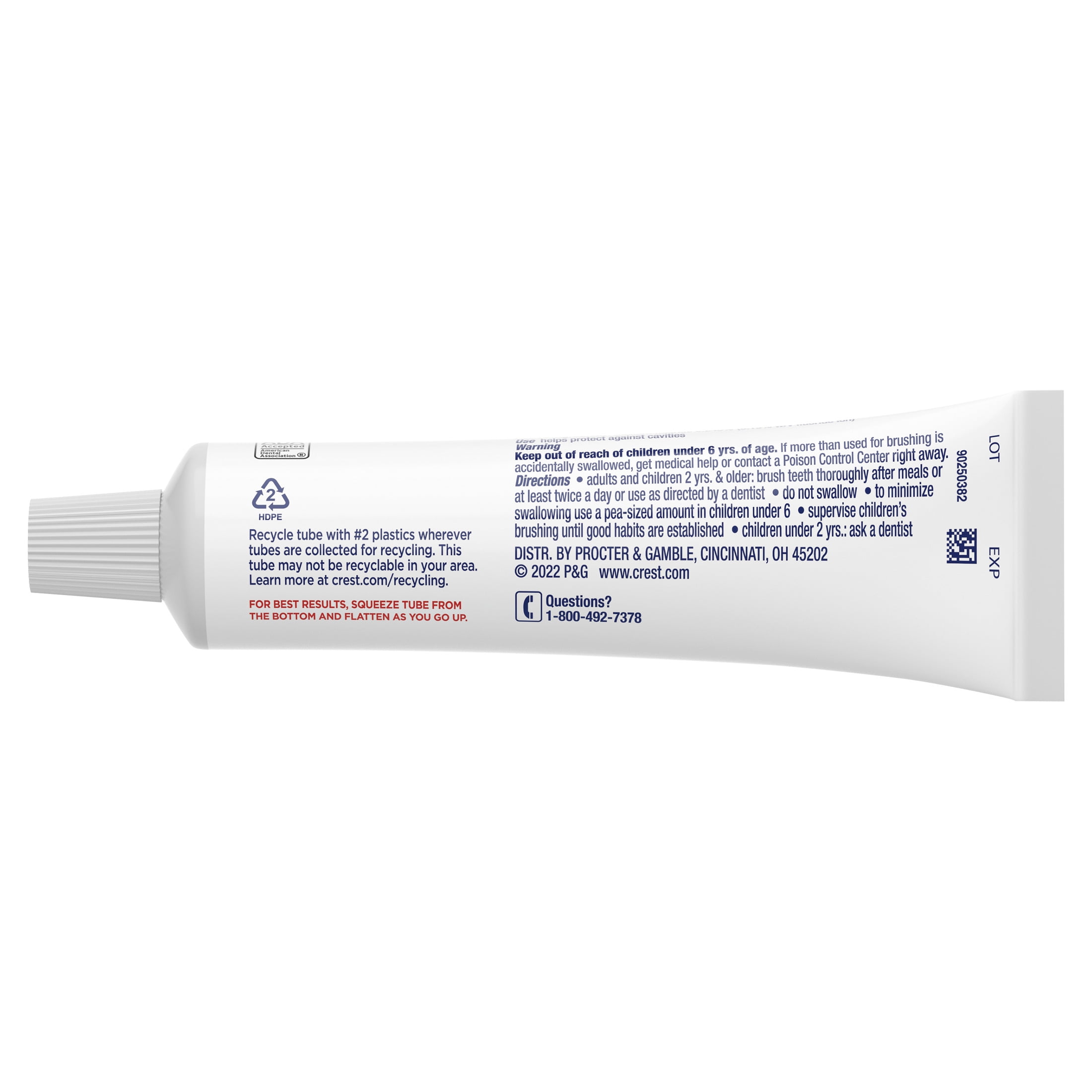 Crest Kids Cavity Protection Toothpaste, Sparkle Fun Flavor, Anticavity Fluoride Formula (4 Pack, 4.6 oz) ev6uw