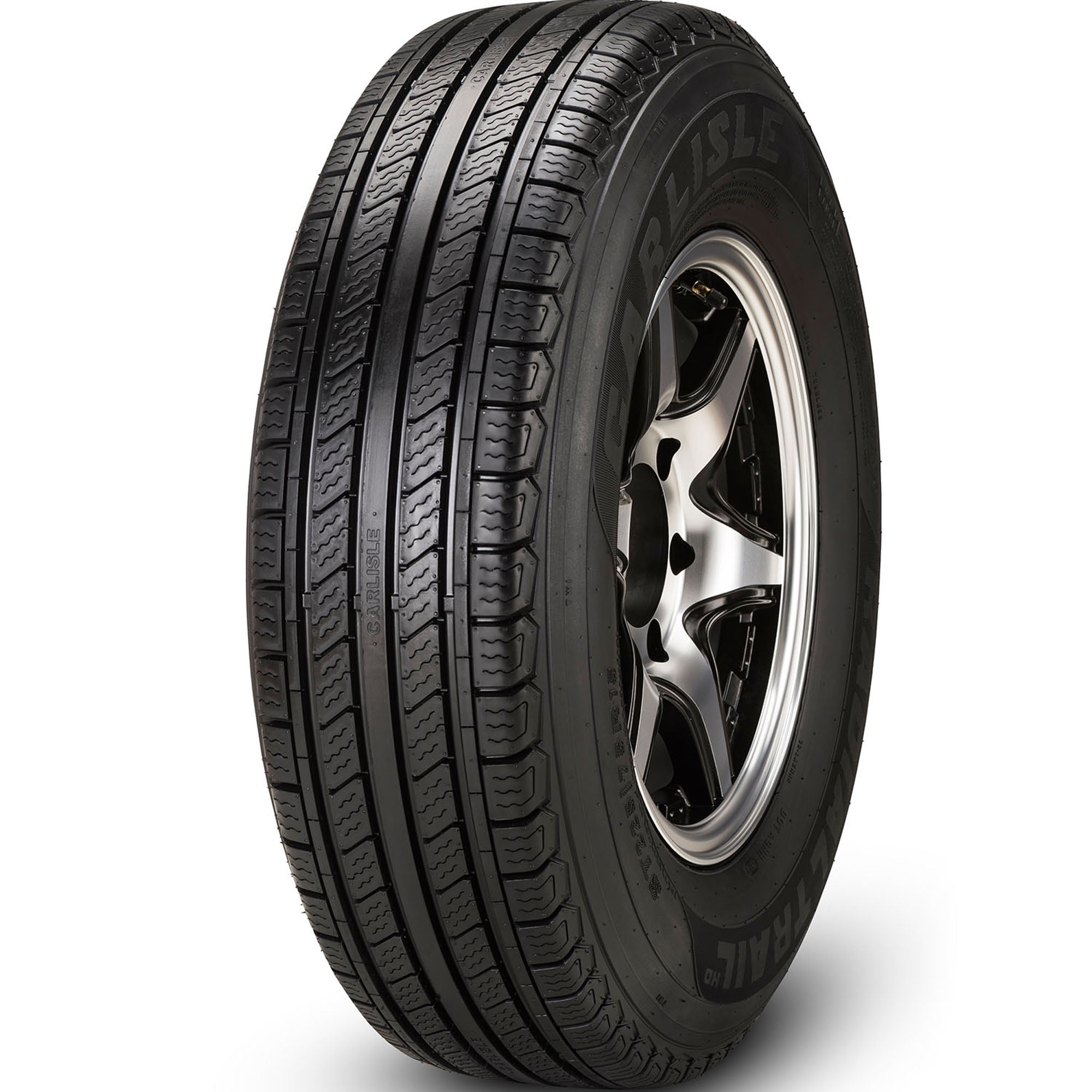 Carlstar Radial Trail HD All Season Trailer Tire (ST225/75R15, Load Range C) wgwkh