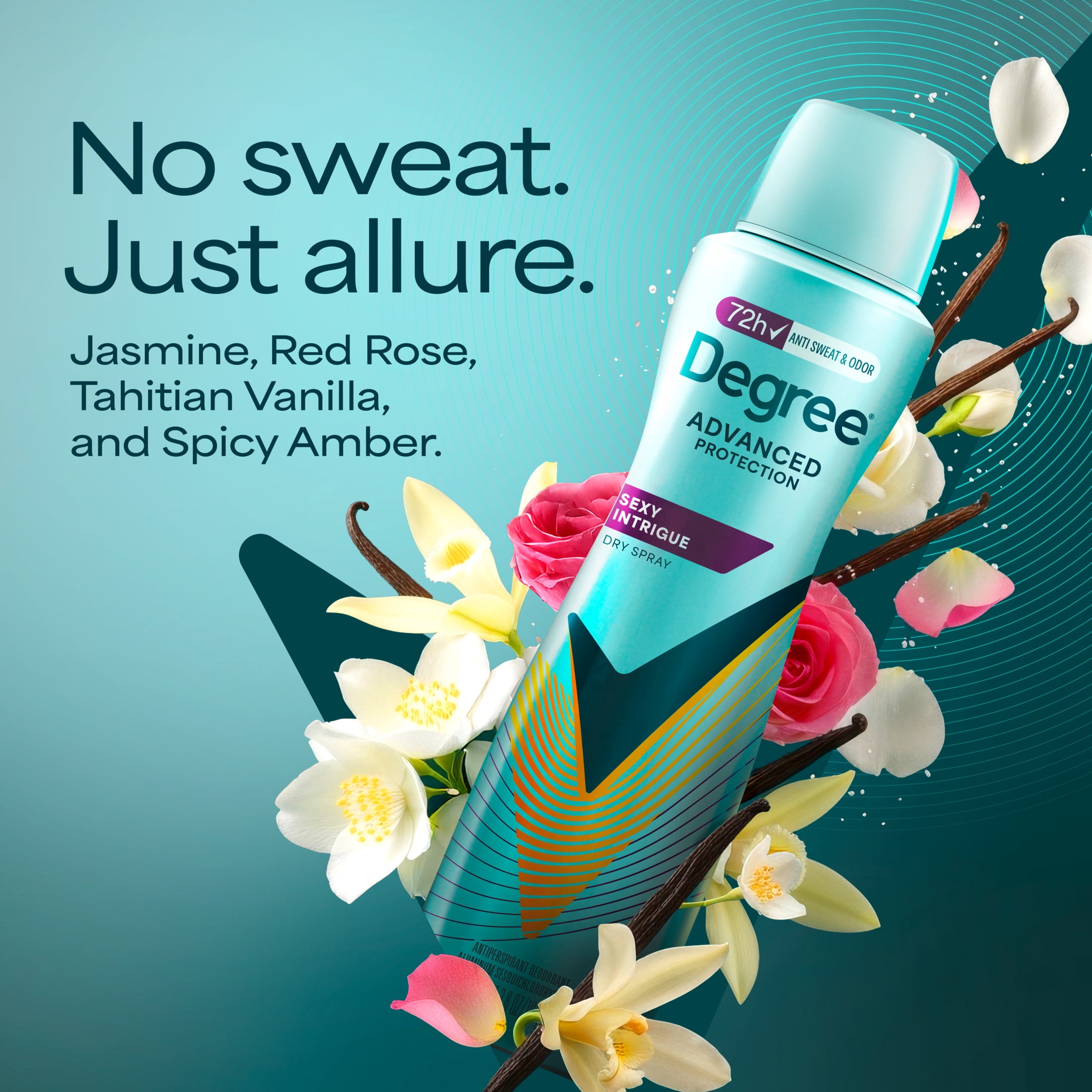 Degree Antiperspirant Deodorant Dry Spray, Sexy Intrigue, Motion-Activated Sweat and Odor Protection (3.8 oz) 20ti9