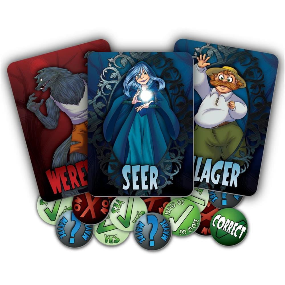 Bezier Games Werewords Deduction and Strategy Party Board Game (Standard Edition) jg6s1
