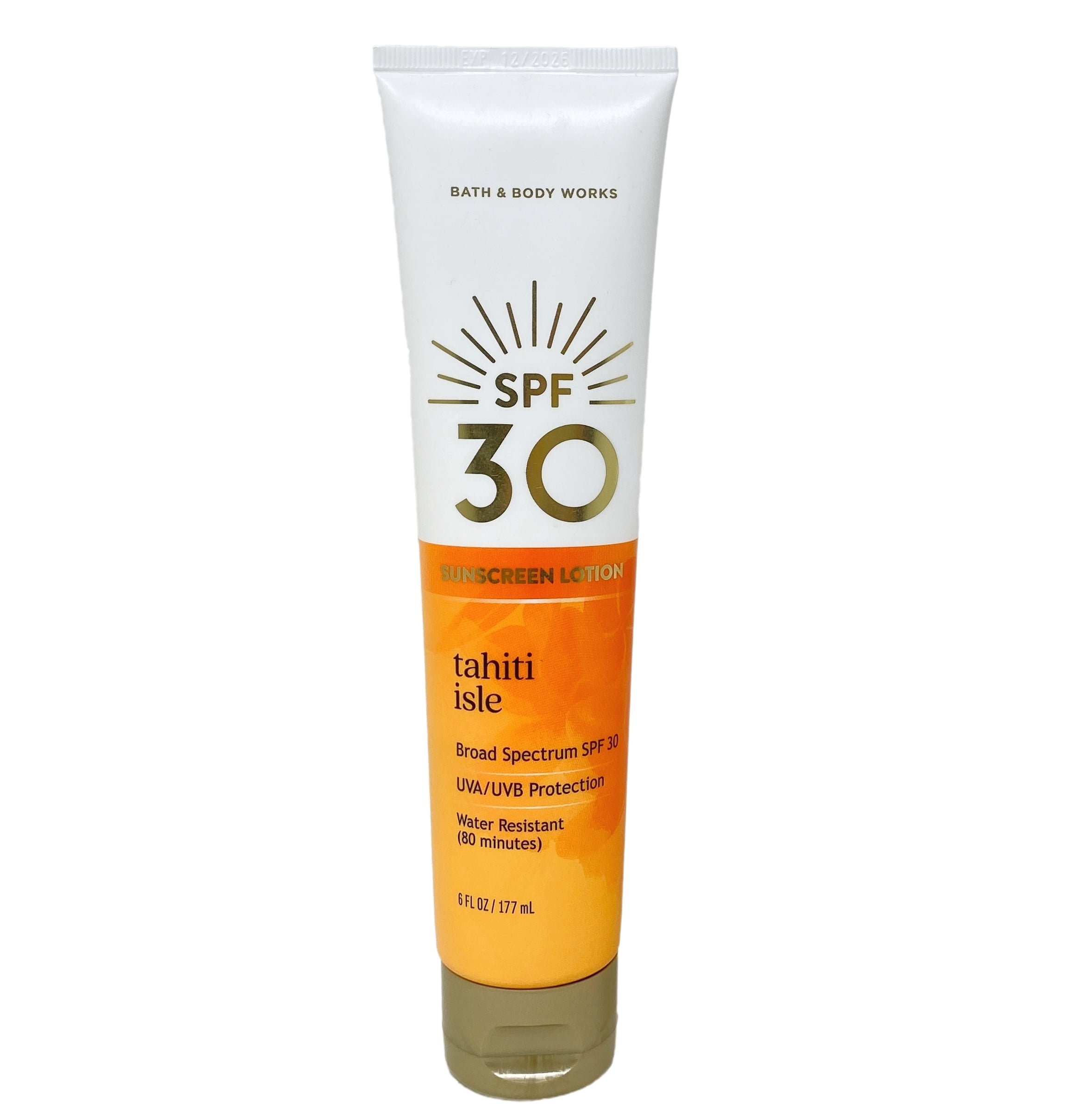 Bath & Body Works Tahiti Isle SPF 30 Sunscreen Lotion with Himalayan Salt Soap (6 fl oz) w3rlt