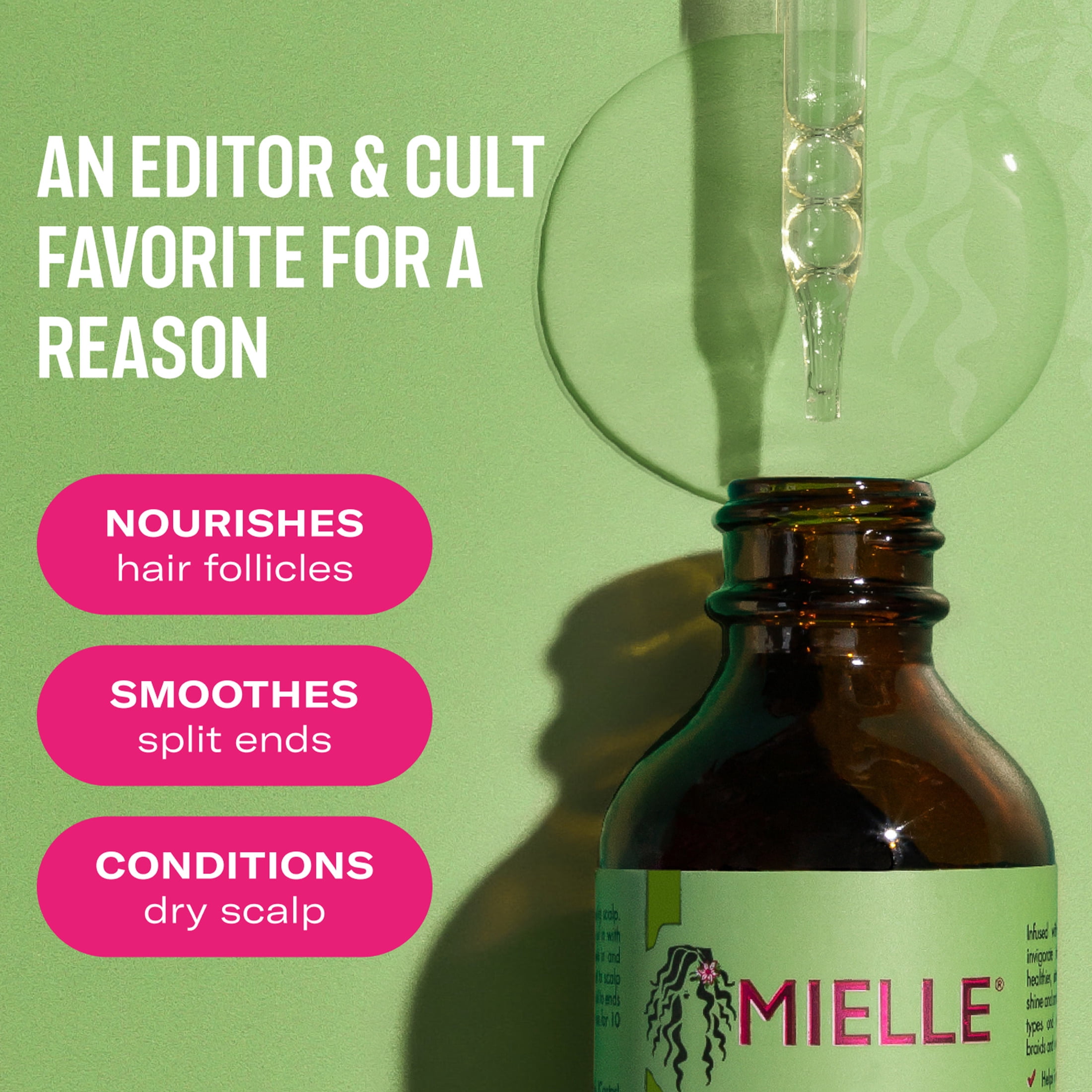 Mielle Organics Rosemary Mint Strengthening Scalp & Hair Oil (2 oz) 3j16e