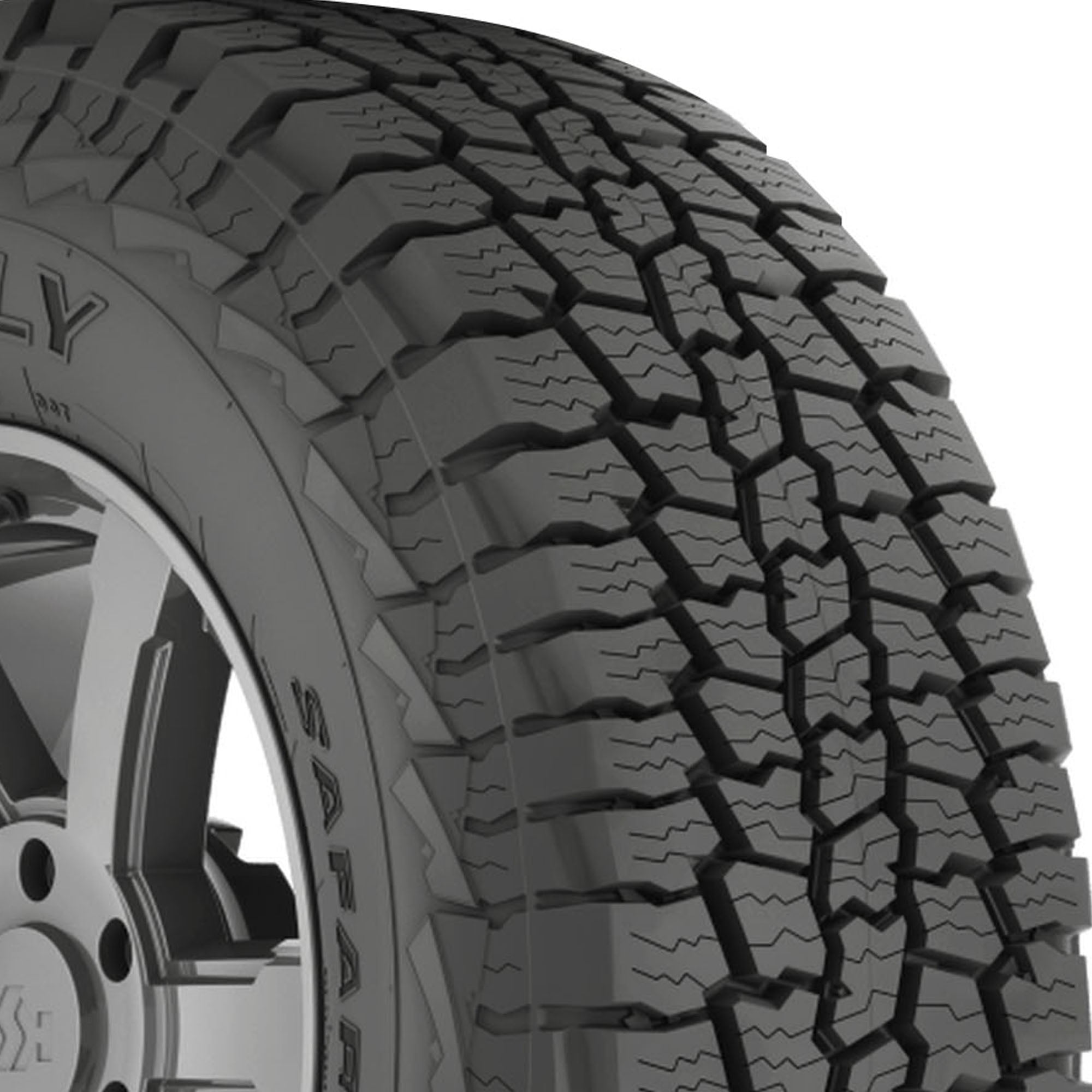 Kelly Safari AT All Terrain Light Truck Tire (LT265/75R16, Load Range E) rbqb6