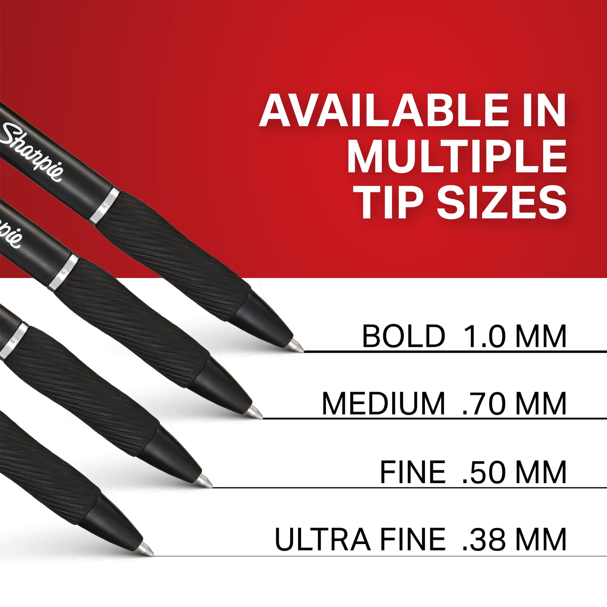 Sharpie S-Gel Retractable Gel Pens, Smooth Writing Ink, Medium Point (Multicolor, 4 Pack) u0nqf