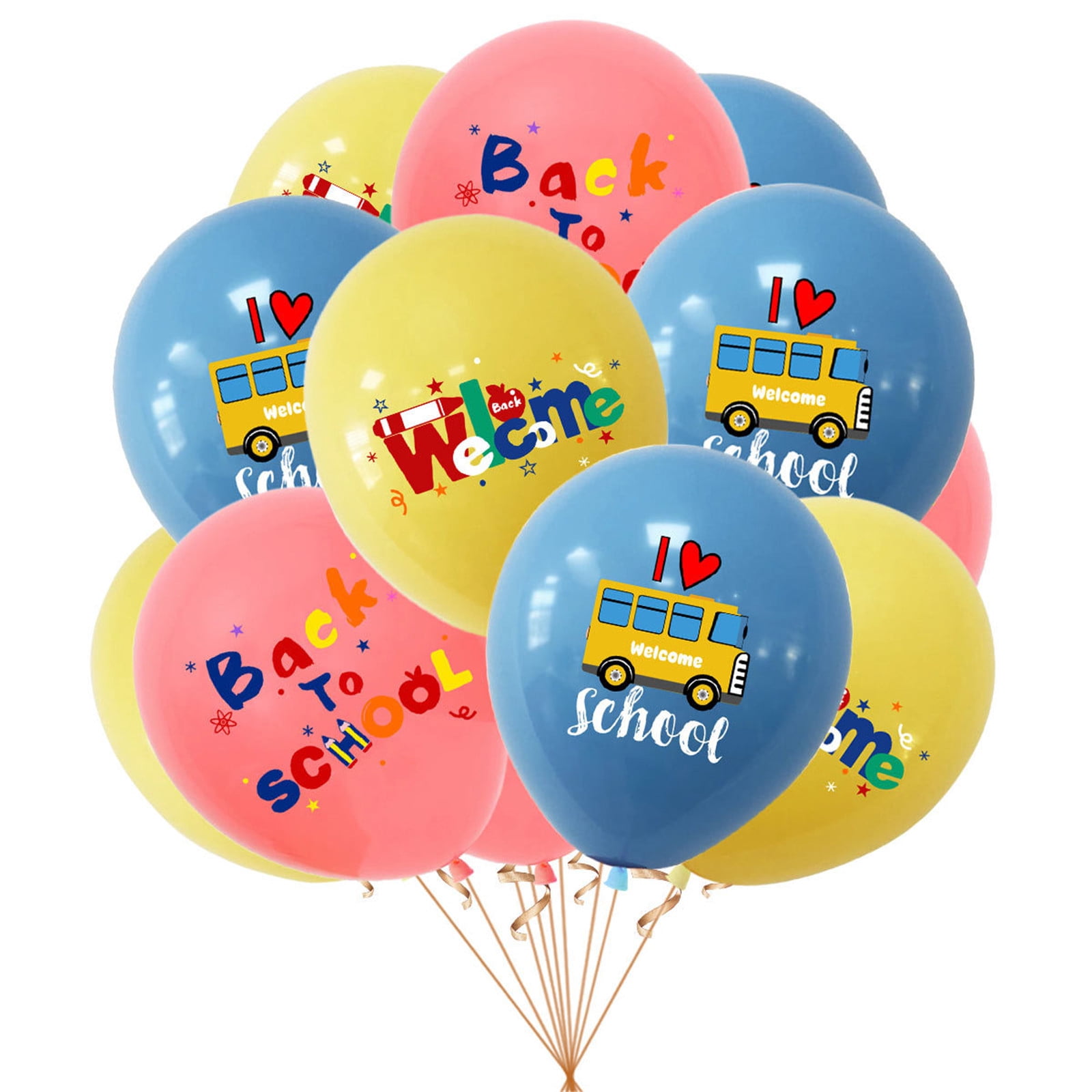 Ajauxi Back To School Party Decoration Set, Classroom Welcome Banner and Balloon Arch Kit (37 Piece Set) e18gj