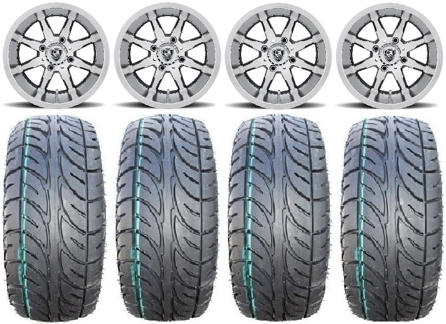 Fairway Alloys Shift Golf Wheel and EFX Fusion Tire Set (12 in, 205x30-12) xnzxv