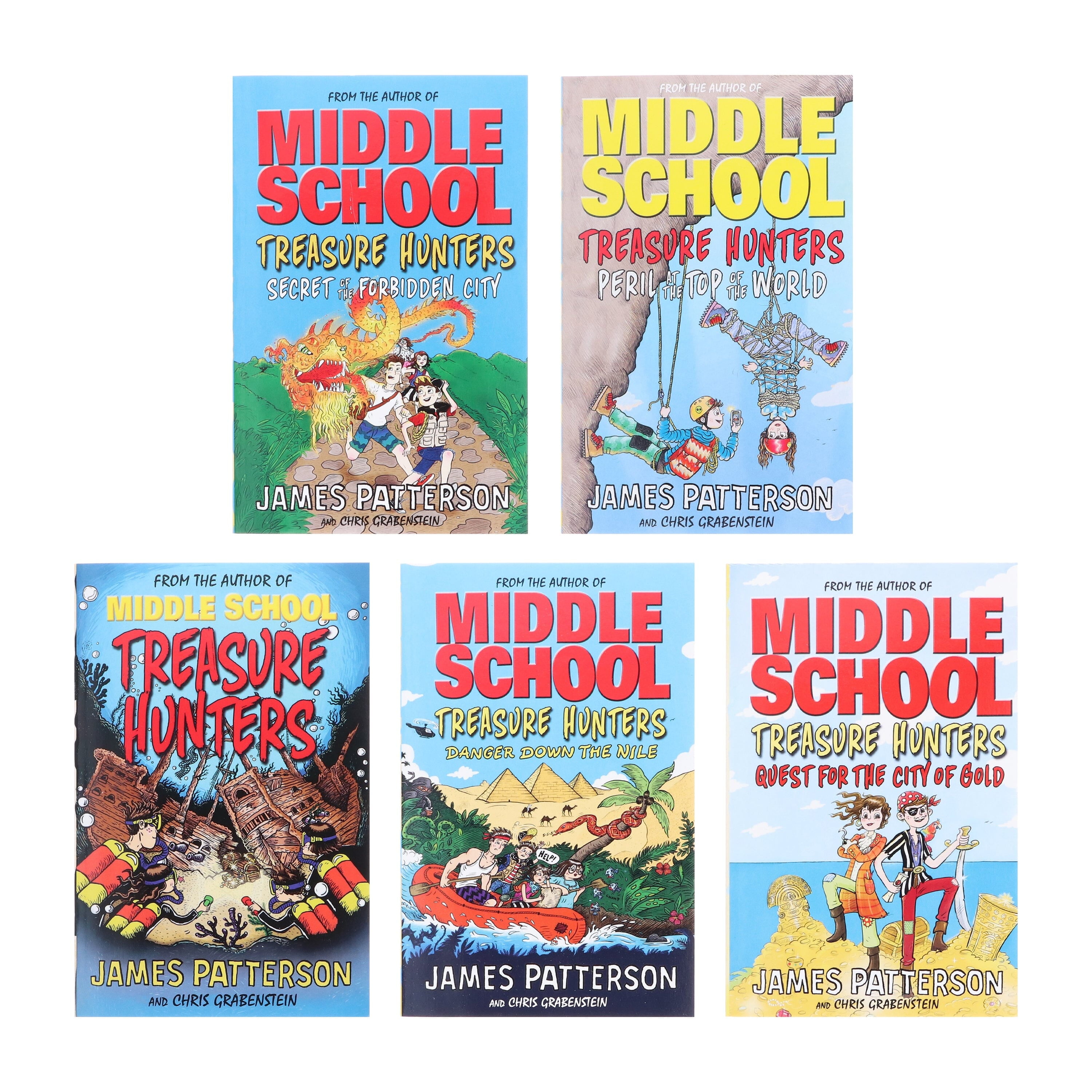 James Patterson Treasure Hunters Series 5-Book Collection (Paperback, 5 Books) xvdex