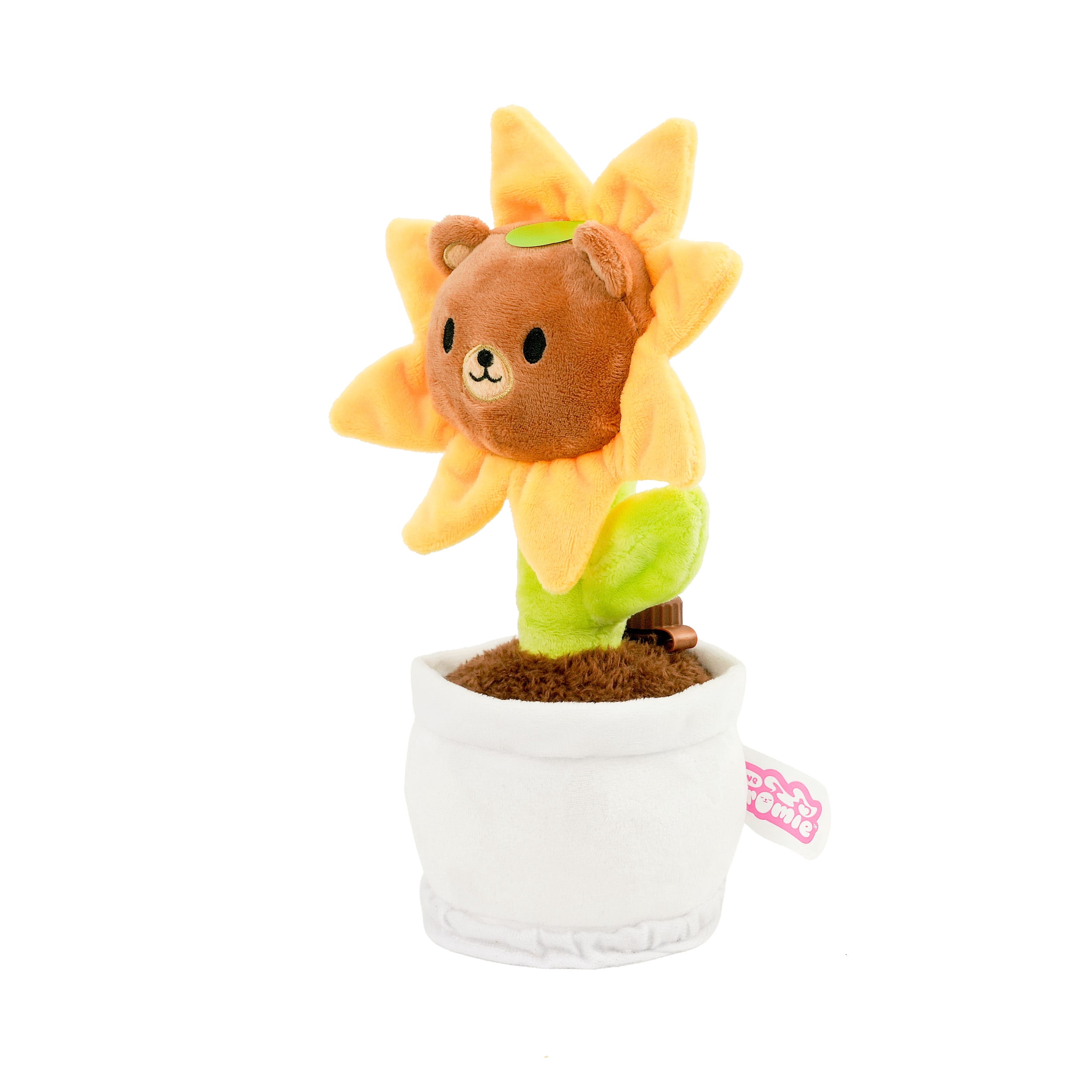ToyMonster i love aromie Sunbud Summer Berry Scented Flower Plush Toy with Visible Magic Mist (4.5 in W x 10.6 in H x 3.9 in D) sojtu