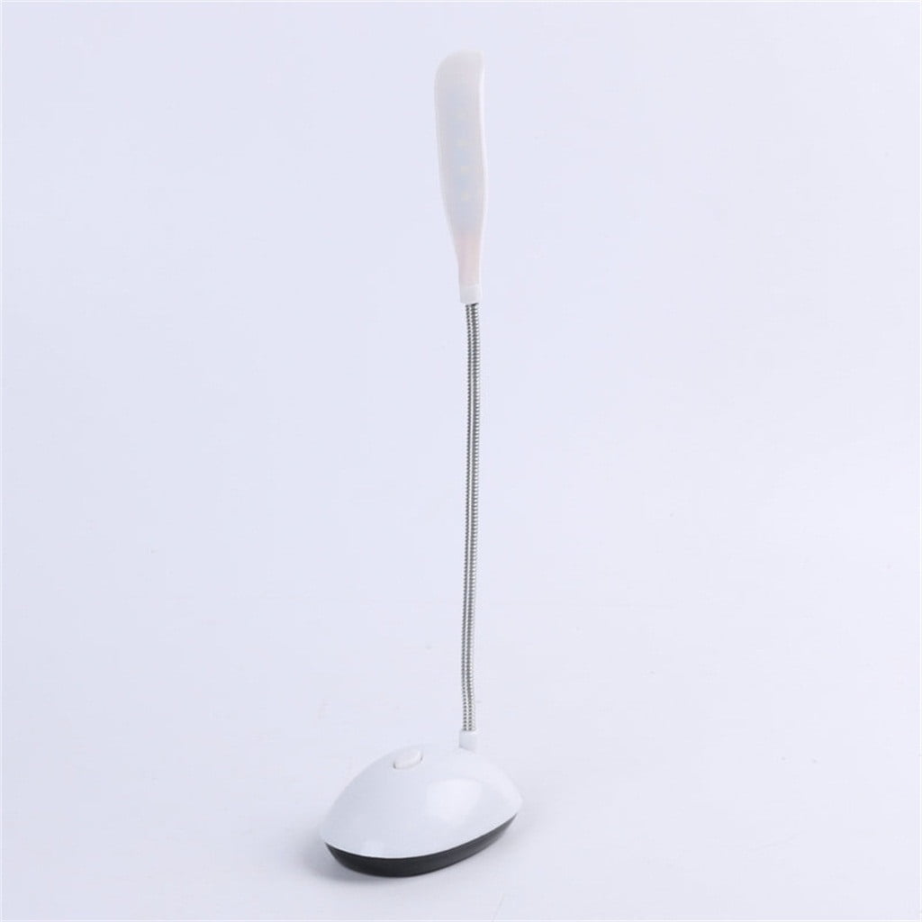 Moocorvic LED Desk Lamp with Touch Control and Flexible Neck (White, 2 in) ycatx