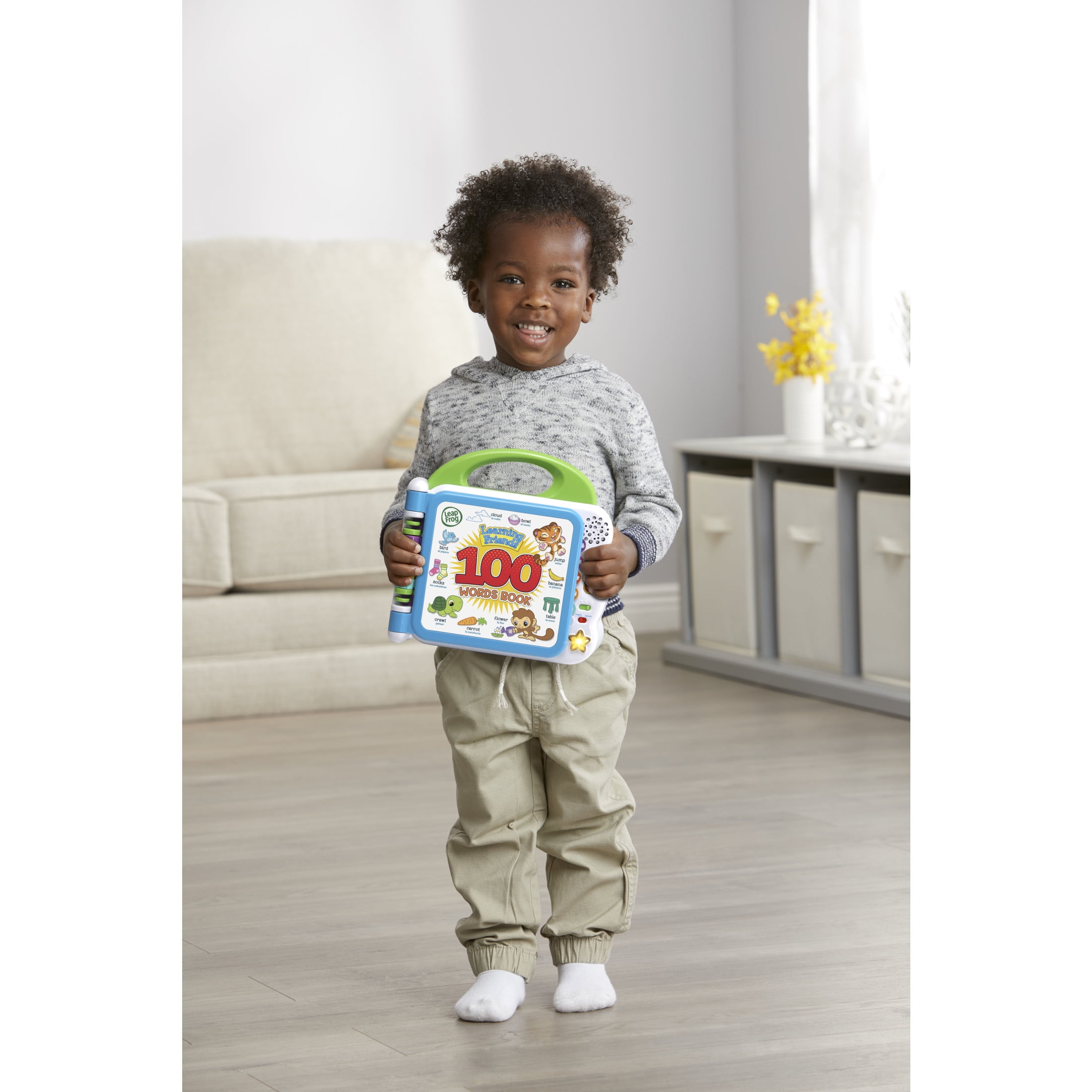 LeapFrog Learning Friends 100 Words Bilingual Electronic Book (English and Spanish, 1 Unit) q12mv