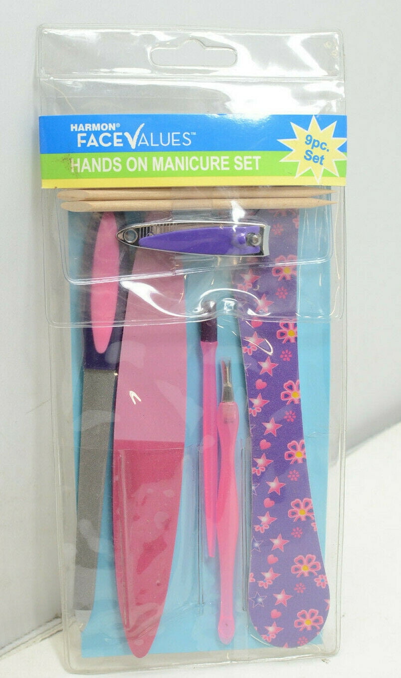 Harmon Face Professional Manicure Grooming Kit (9-Piece Set) 2c60q