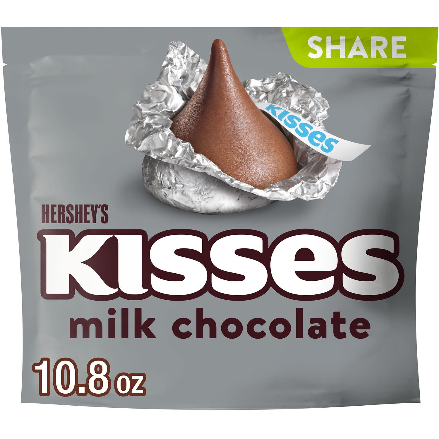 Hershey's Kisses Milk Chocolate Candy, Creamy Snack Treats (10.8 oz) c31zh