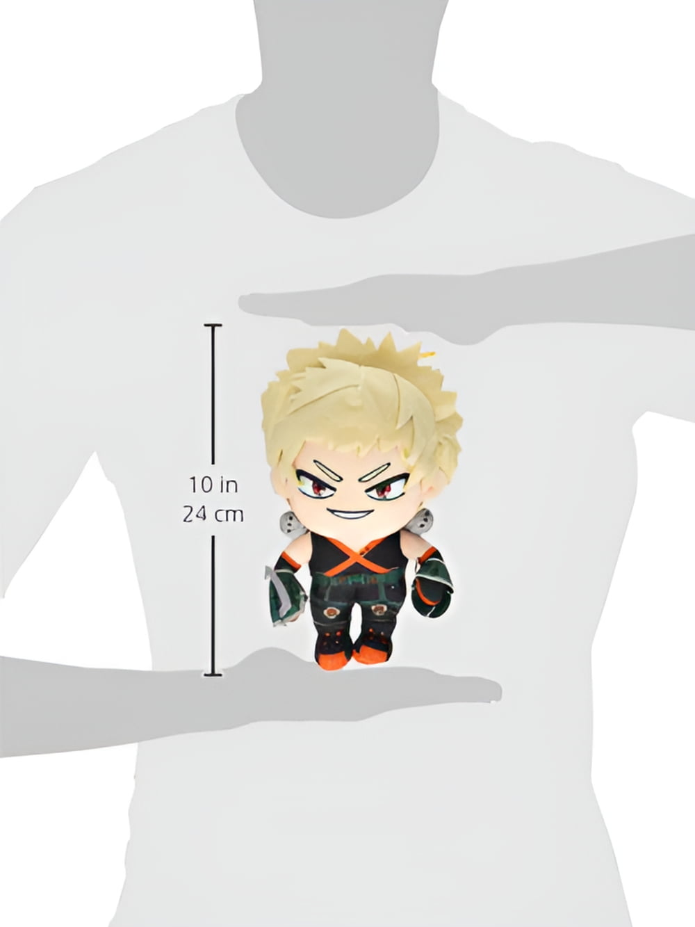 Great Eastern My Hero Academia Katsuki Bakugo Hero Costume Plush Toy (9 in) vua1o