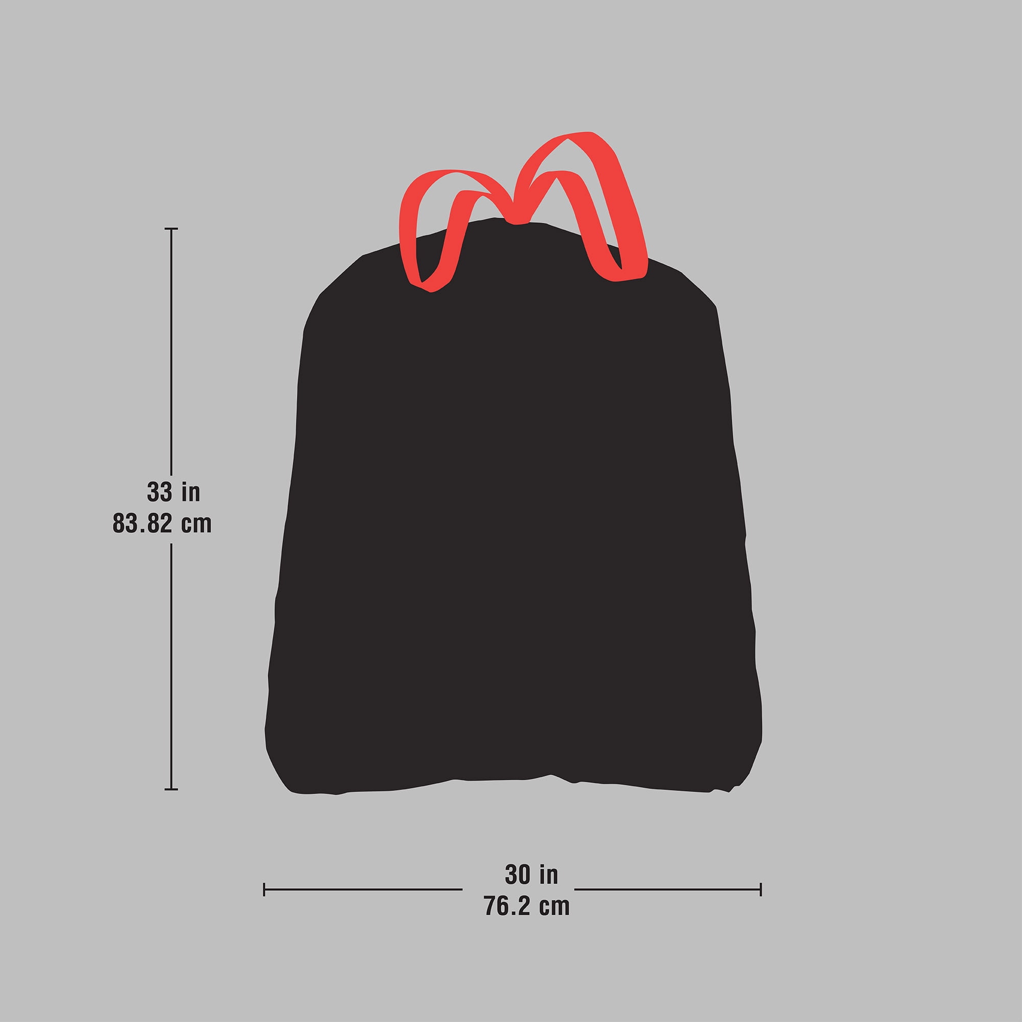 Husky Large Trash Bags (Black, 30 Gallon, 80 Count) zre9v