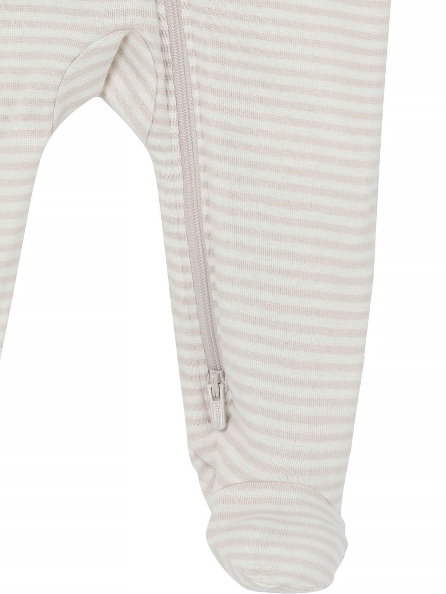 Gerber Gender Neutral Sleep 'N Play Footed Pajamas (Soft Cotton, 2-Pack, Preemie - 6/9 Months) cvfvw