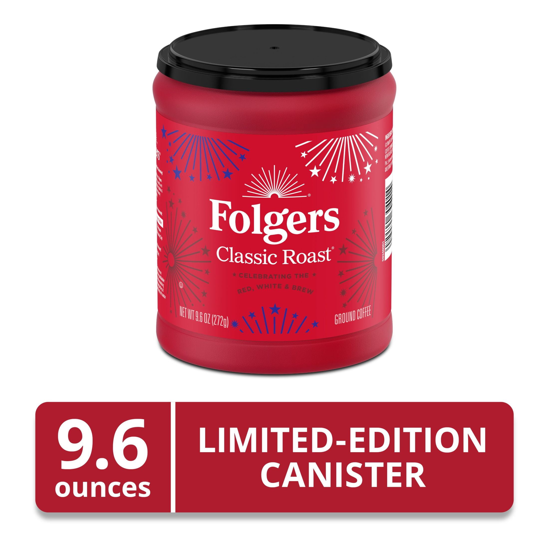 Folgers Classic Roast Medium Roast Ground Coffee (9.6 oz) n20pz