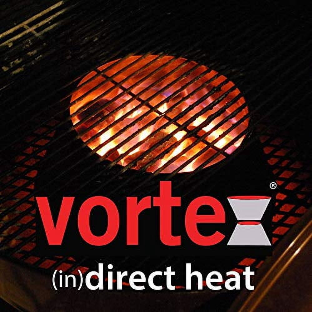 Vortex Charcoal Grill Heat Deflector (Medium, Stainless Steel) or1ow