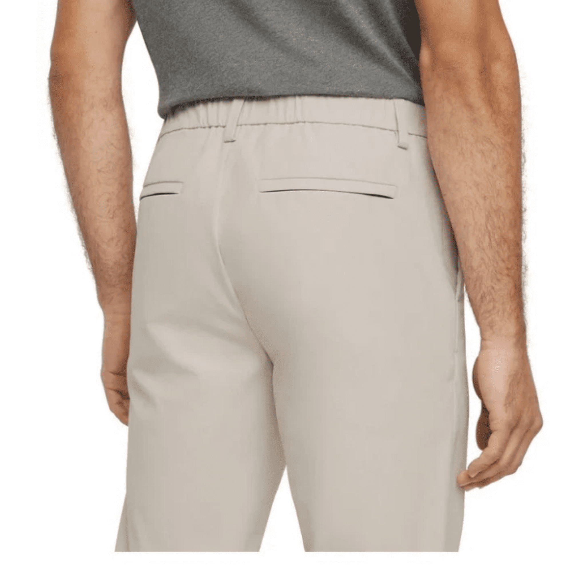Banana Republic Men's Commuter Flex Pants, Wrinkle-Resistant Performance Trousers (Tan, 40 in x 32 in) qs3tt