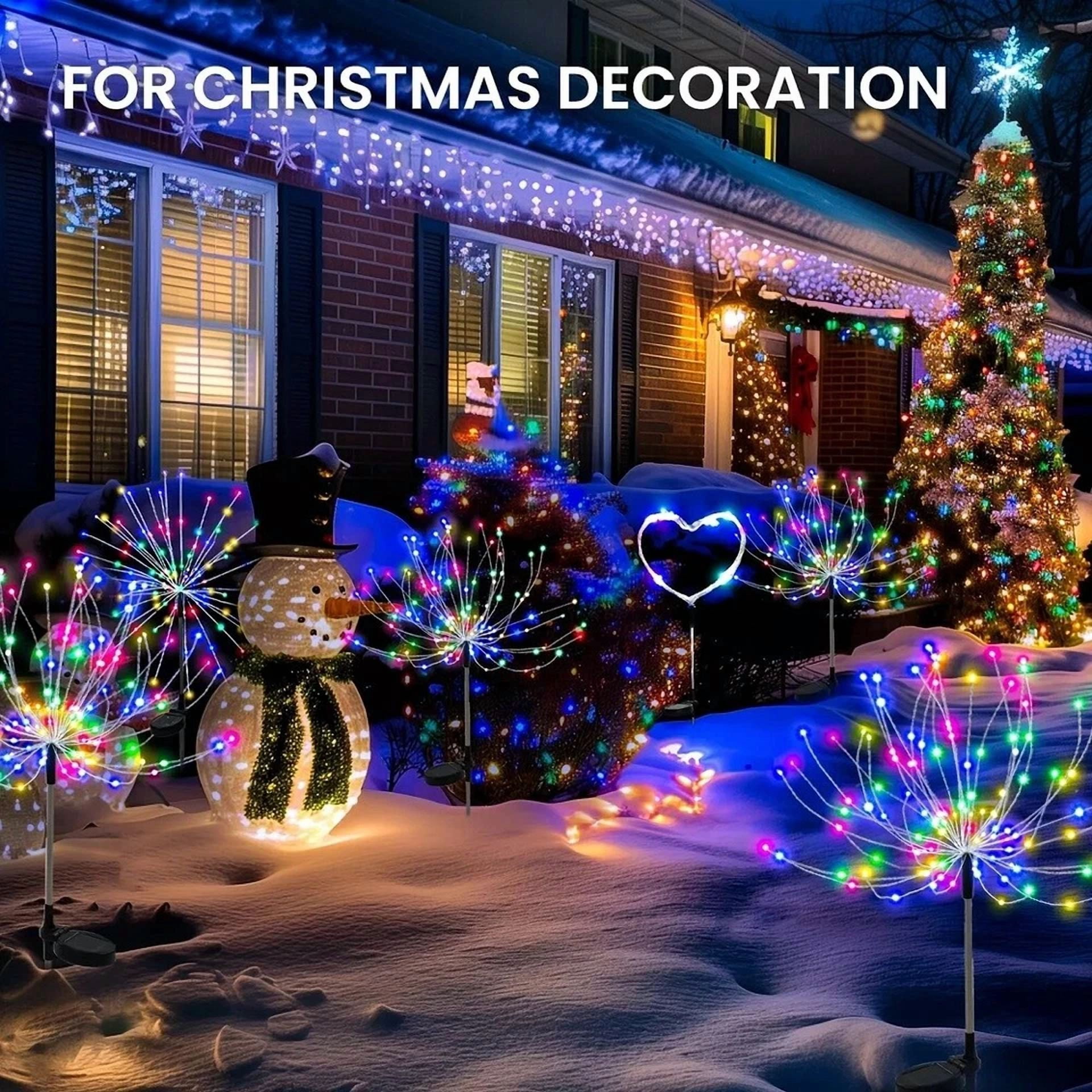 Purely Elizabeth Solar Garden String Lights LED Fairy Lights for Outdoor Patio Yard Decor (Warm White, 20 ft) fkr6h