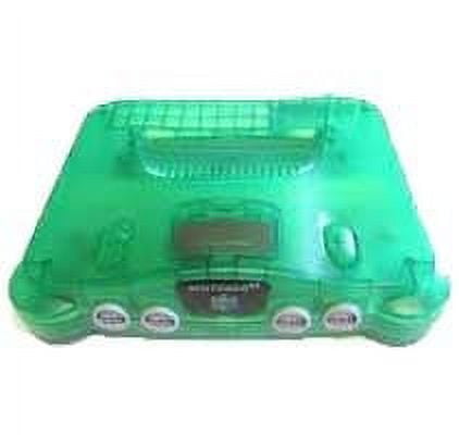 Nintendo 64 N64 Video Game Console with Matching Controller (Jungle Green) 4wx7c