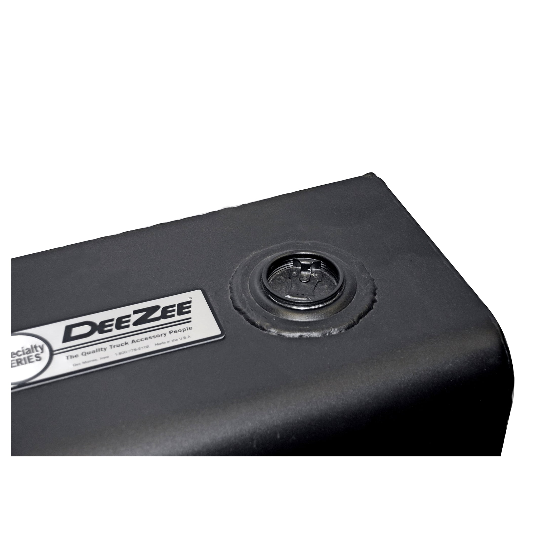 Dee Zee Universal Fit Transfer Tank Heavy-Duty Diamond Tread Aluminum (Black, 55 Gallon) l7fxx