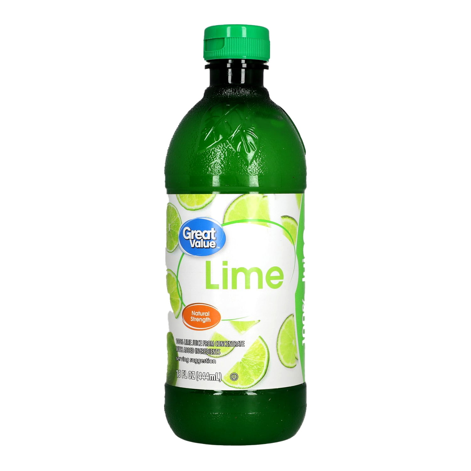 Great Value Lime Juice 100% Pure Natural Citrus Flavor (15 fl oz) yu4mr