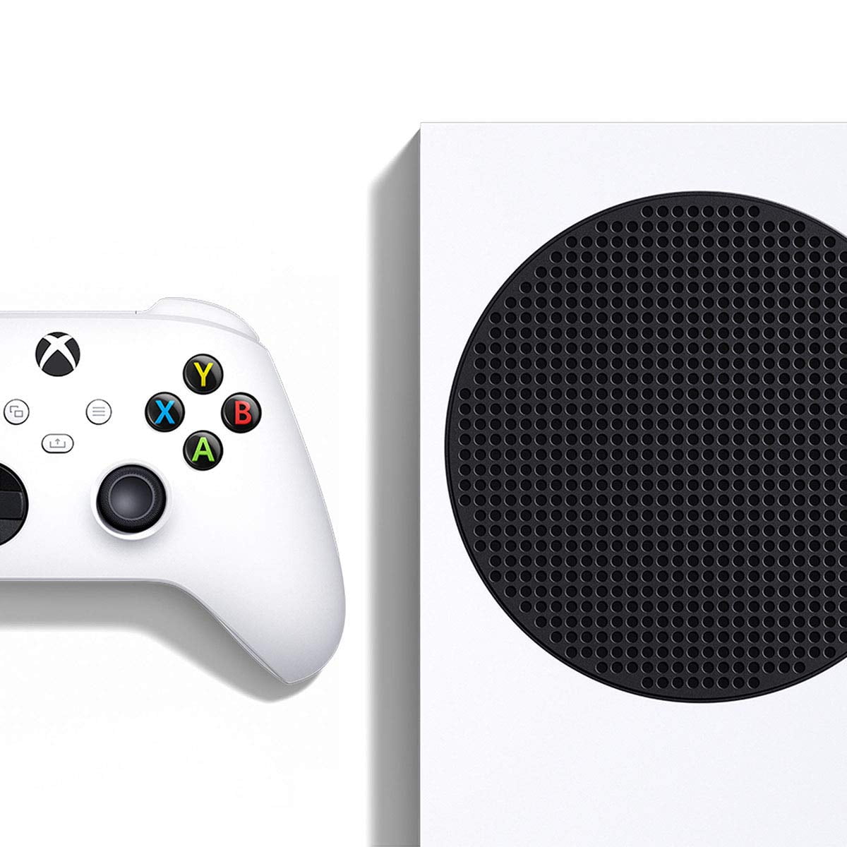 Microsoft Xbox Series S Gaming Console (Refurbished, White, 512GB) 7eoxv