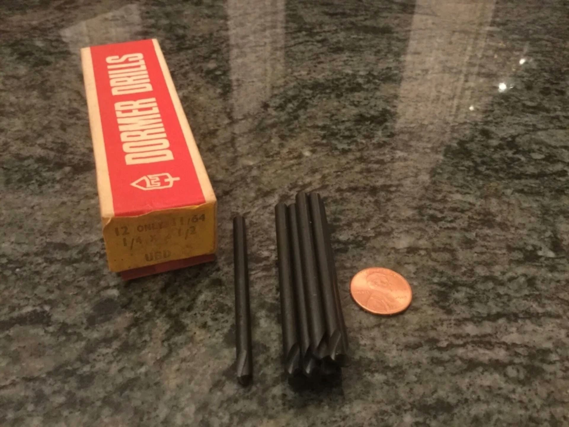 Knack Stub Drill Bit (11/64 in Diameter, 2 1/2 in Length, Industrial Grade) ic7dt